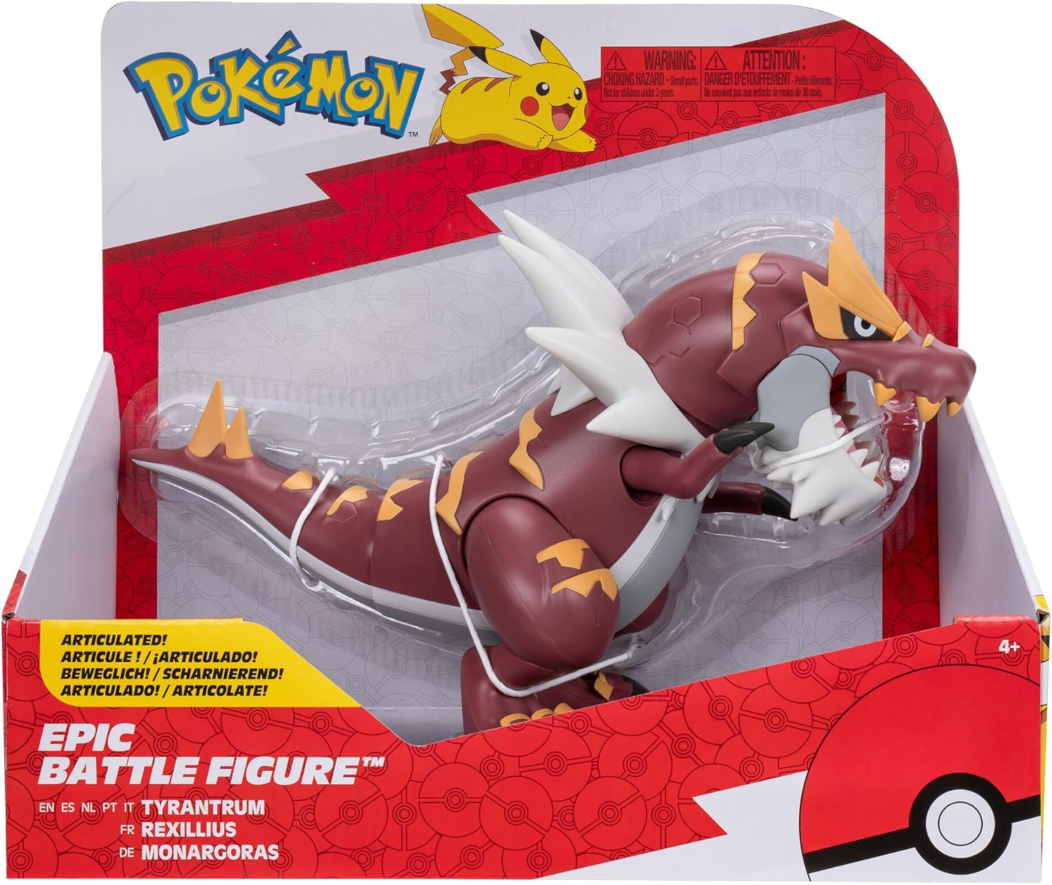 Pokémon Monargoras Epic Battle Figure -30 cm Moveable Action Figure