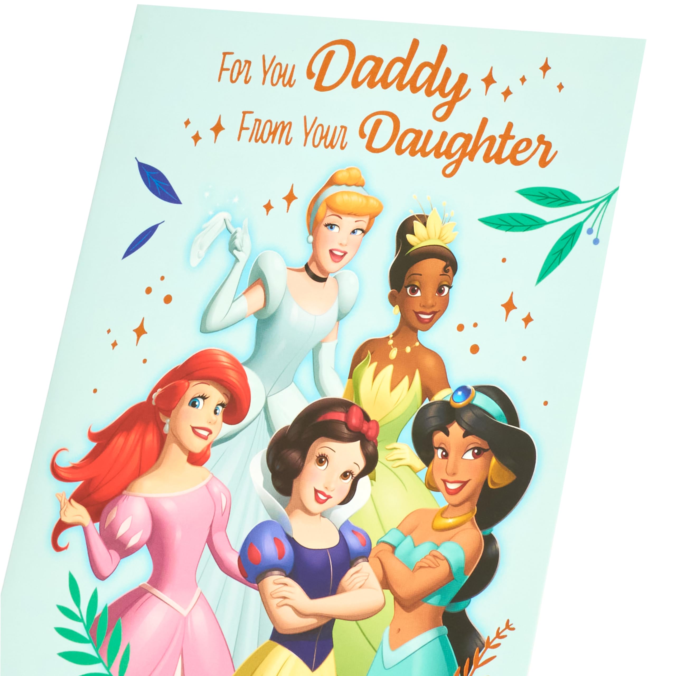 UK Greetings Father's Day Card for Daddy from Daughter | Princess Design | 14.9 x 22.9 cm 4