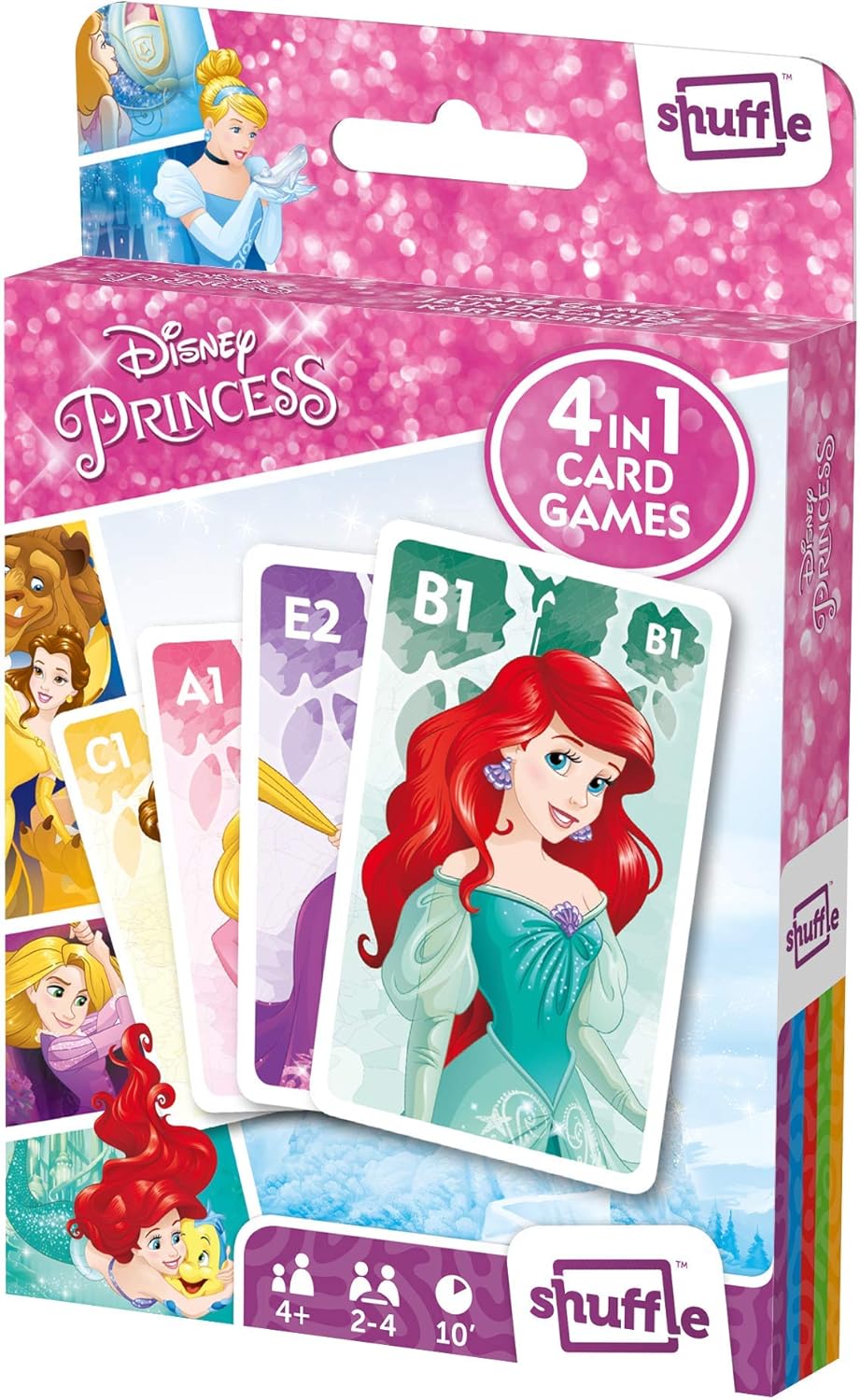 Disney Princess 4 in 1 Card Game