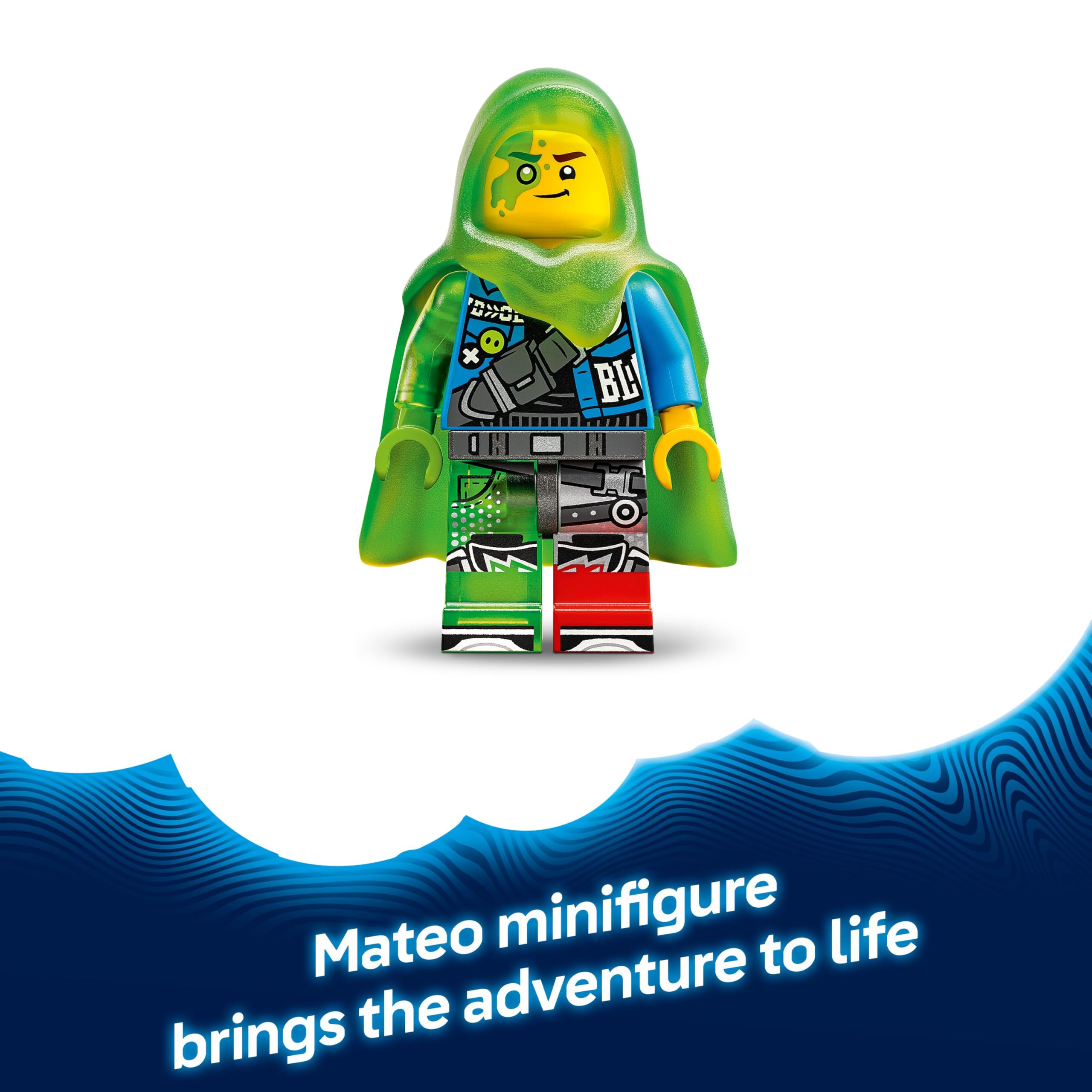 LEGO DREAMZzz 2in1 Mateo vs. Cyber Brain Mech - Rebuildable Robot Playset for 8+