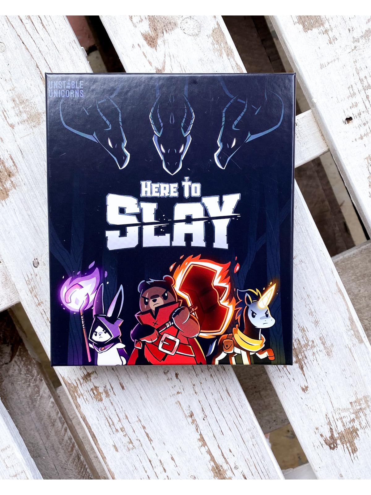 Unstable Games Here to Slay Fantasy Strategy Card Game | Ages 10+ | 2-6 Players | 15-90 Min 2