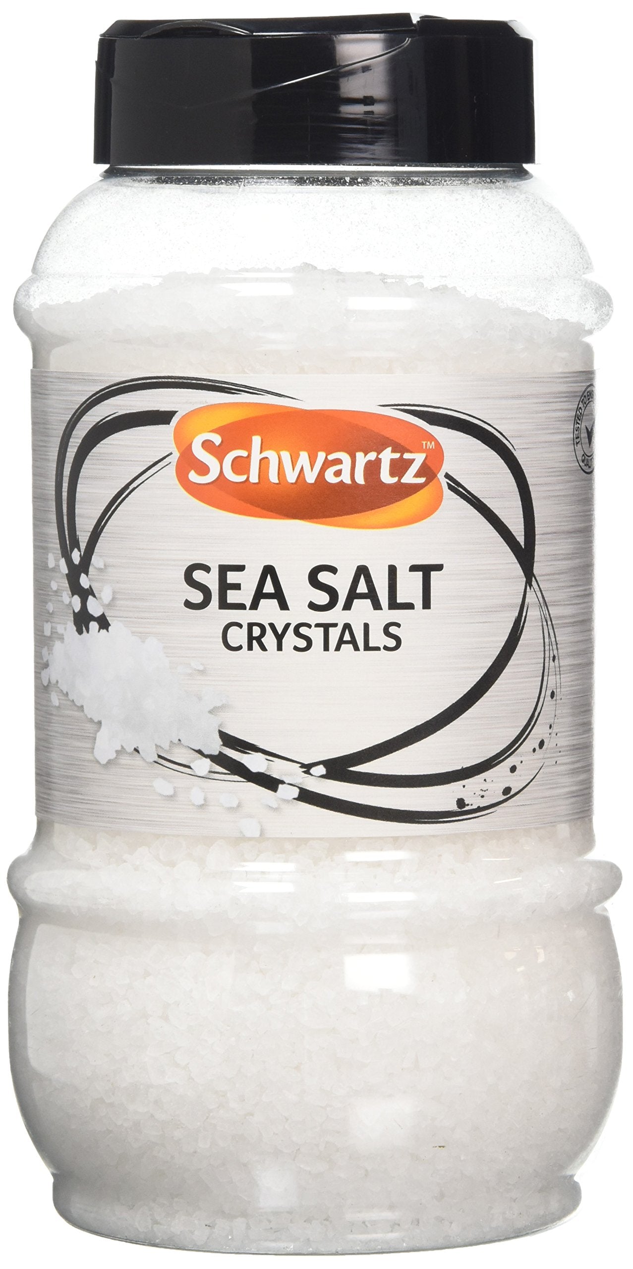 Schwartz Sea Salt Crystals - Coarse Flakes for Grinding & Finishing | 820g