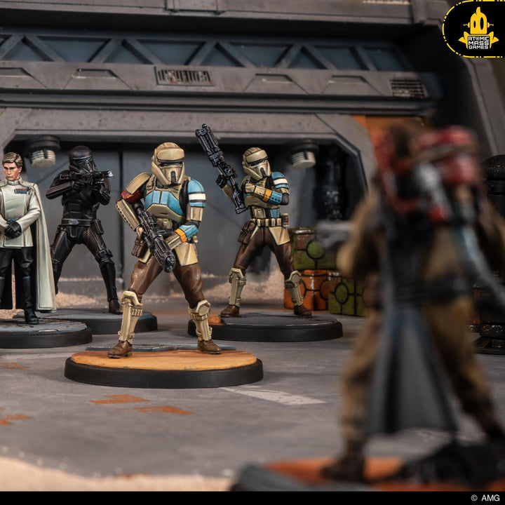 Atomic Mass Games Star Wars Shatterpoint: Deploy the Garrison Squad Pack (AMGSWP51)