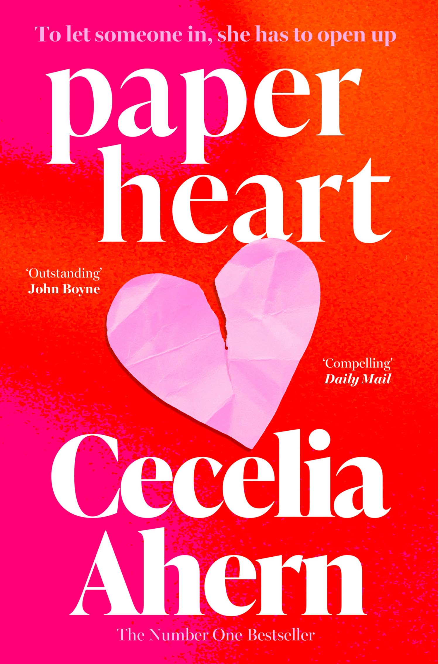Cecelia Ahern Paper Heart - Award-Winning Love Story | Paperback | 368 Pages 1