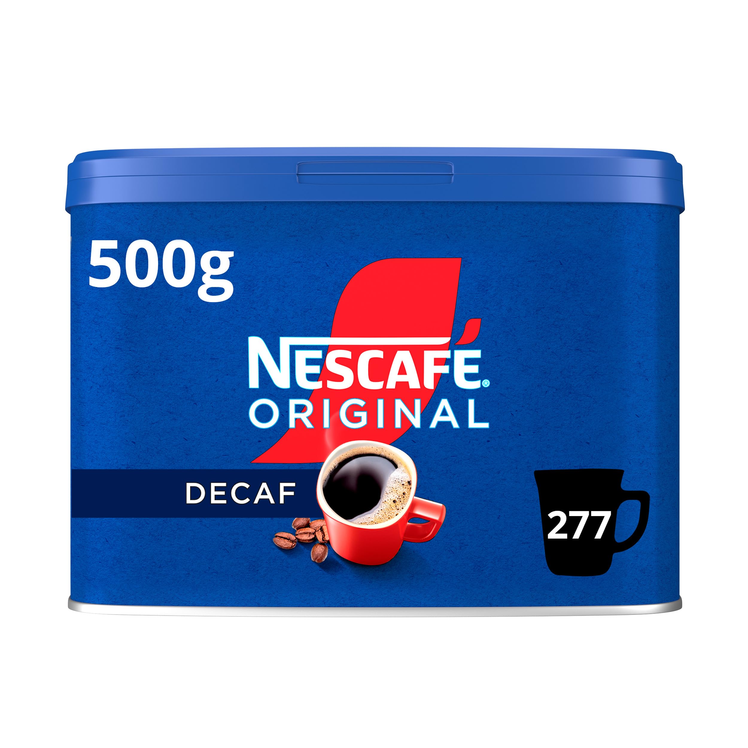 NESCAFÉ Original Decaff Instant Coffee Granules - Smooth Flavour | 500g Tin 1