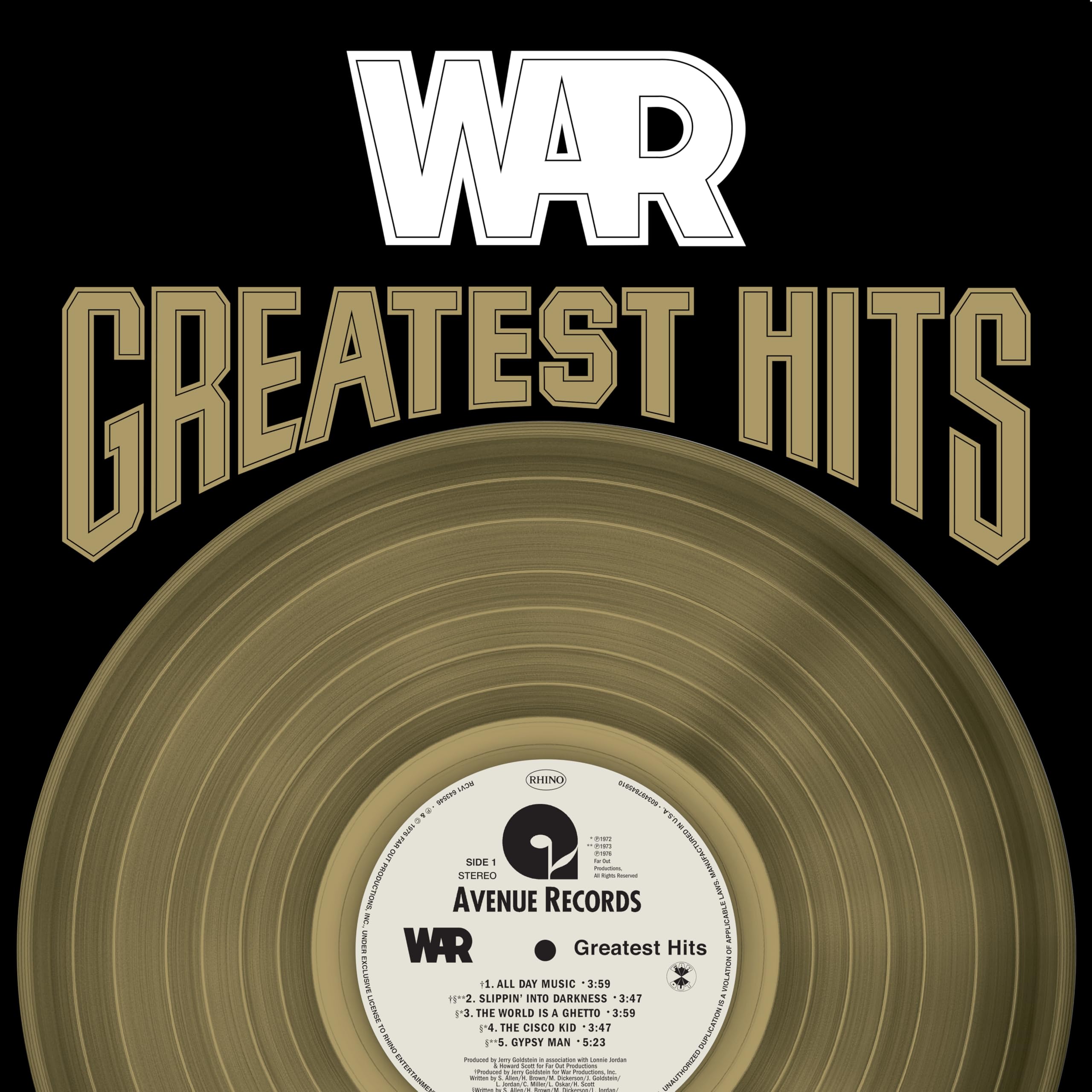WAR - Greatest Hits [CD]