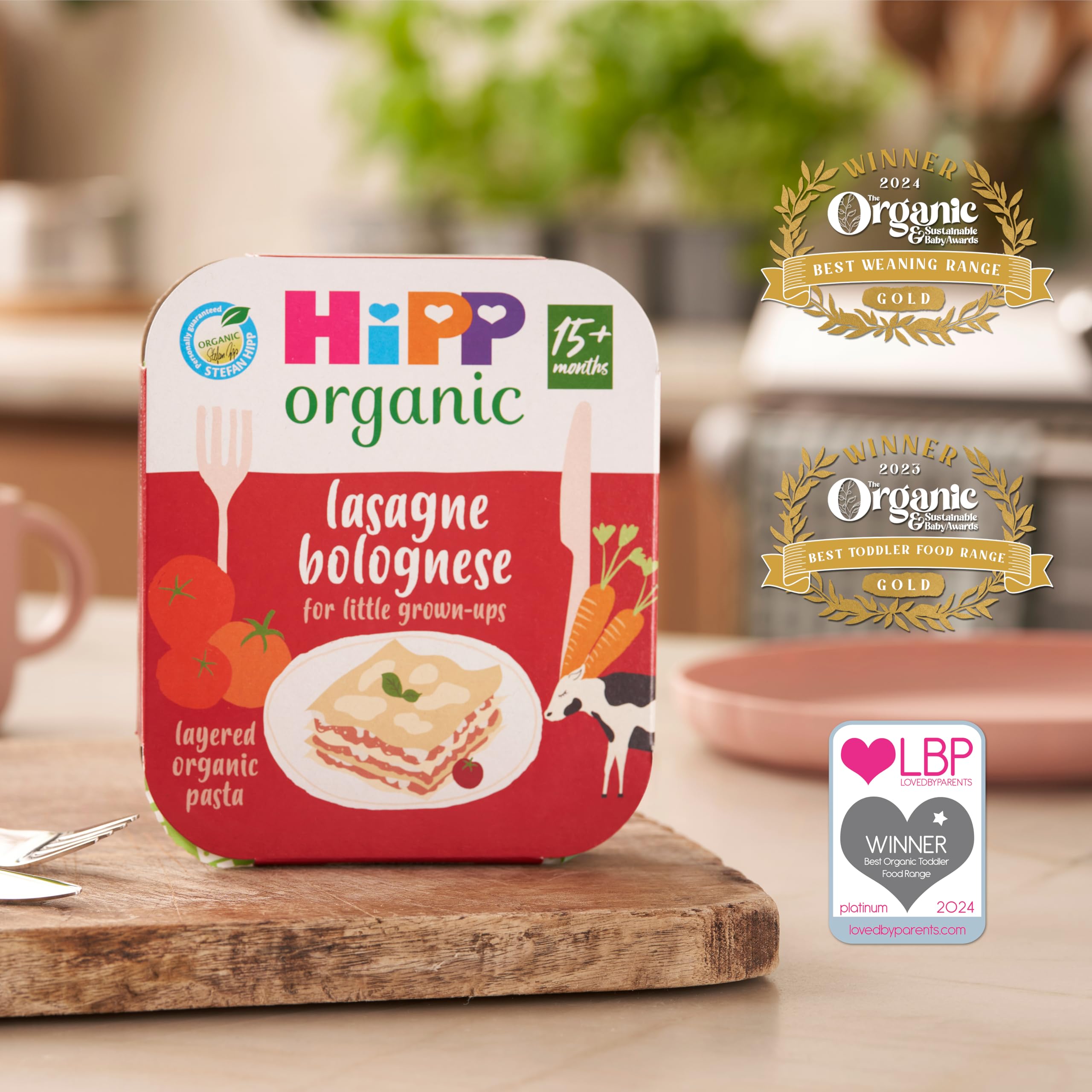HiPP Organic Lasagne Bolognese Toddler Meal 15+ Months 250g (Pack of 6) 3