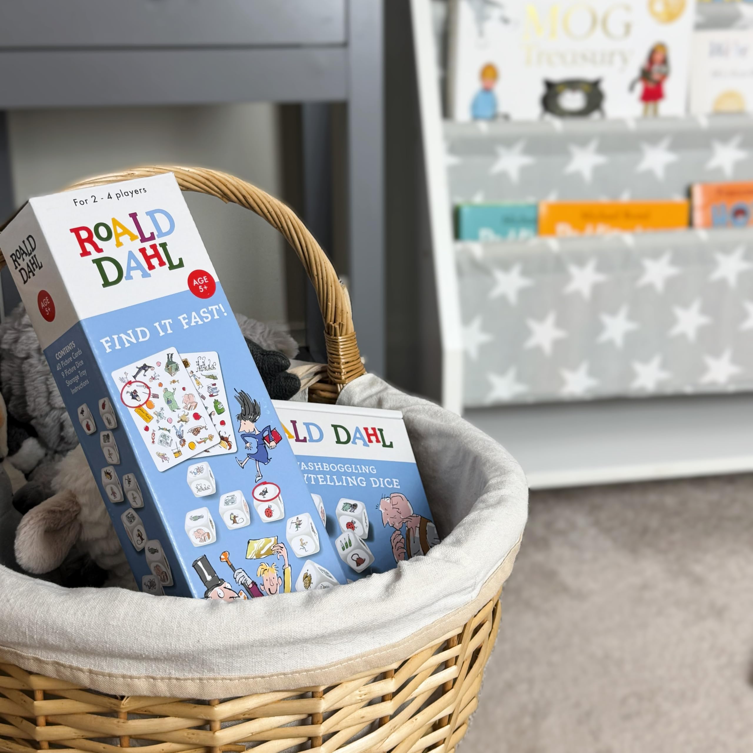 Paul Lamond Roald Dahl Find It Fast Matching Card Game | Ages 5+ | 2-4 Players | Quick-Paced 6