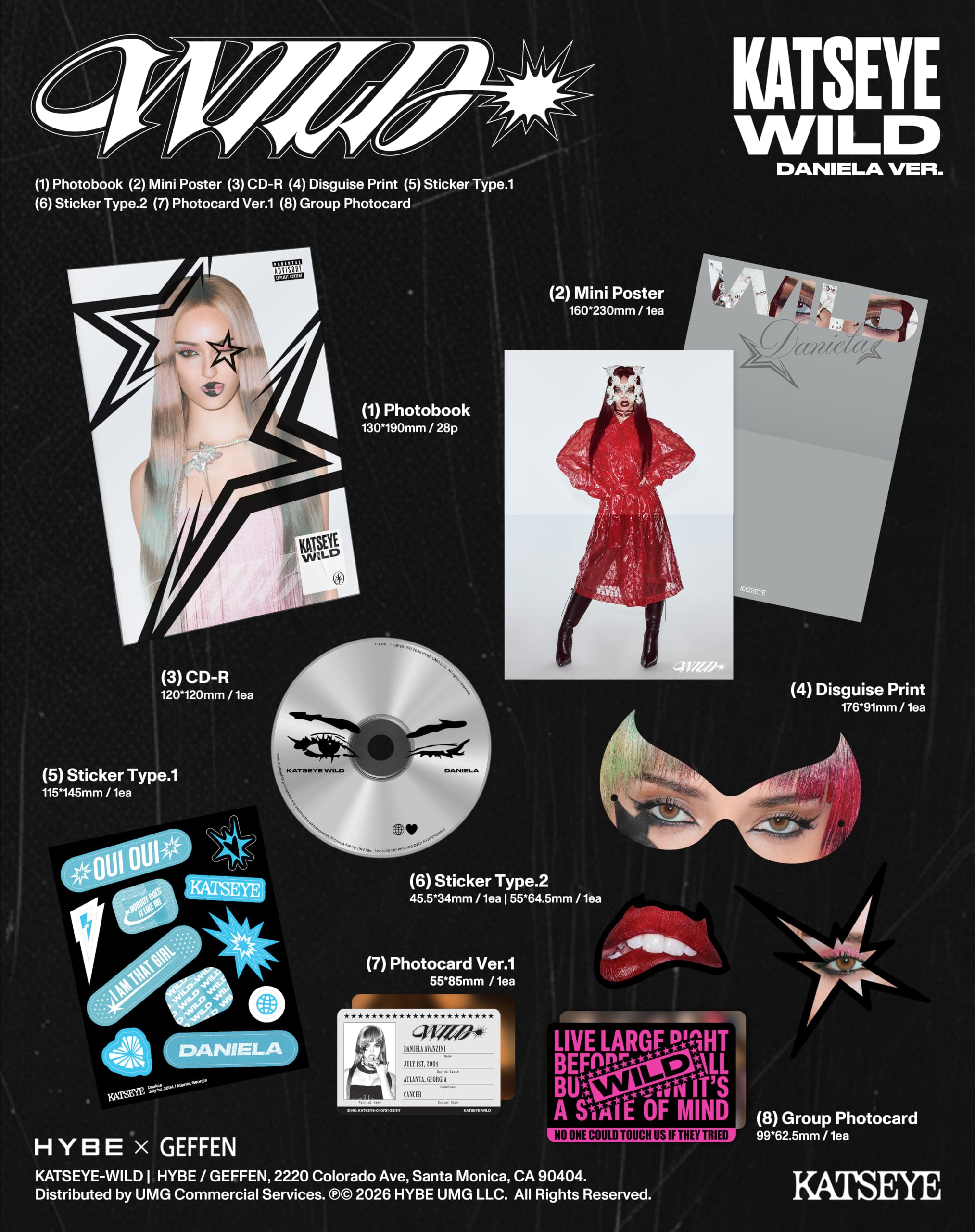 KATSEYE - WILD [CD] 2