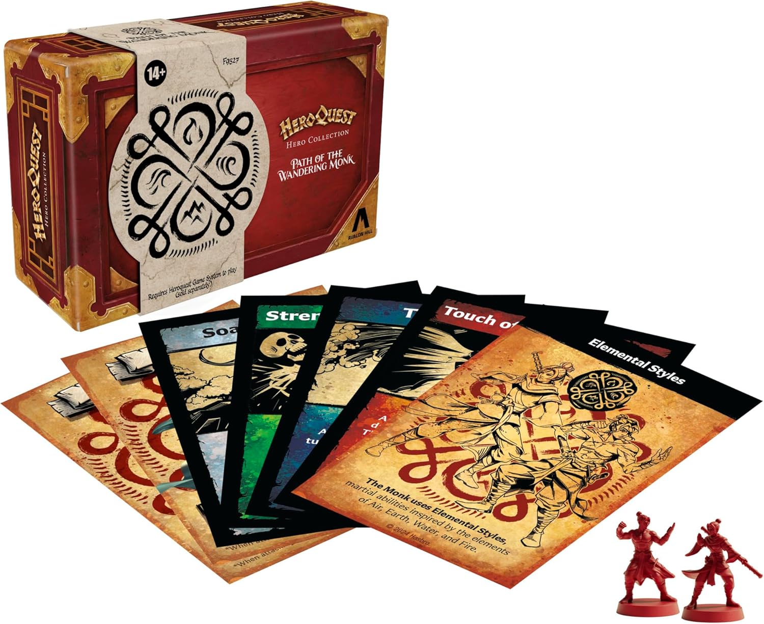 Hasbro Gaming HeroQuest Hero Collection: Path of The Wandering Monk Figures 7