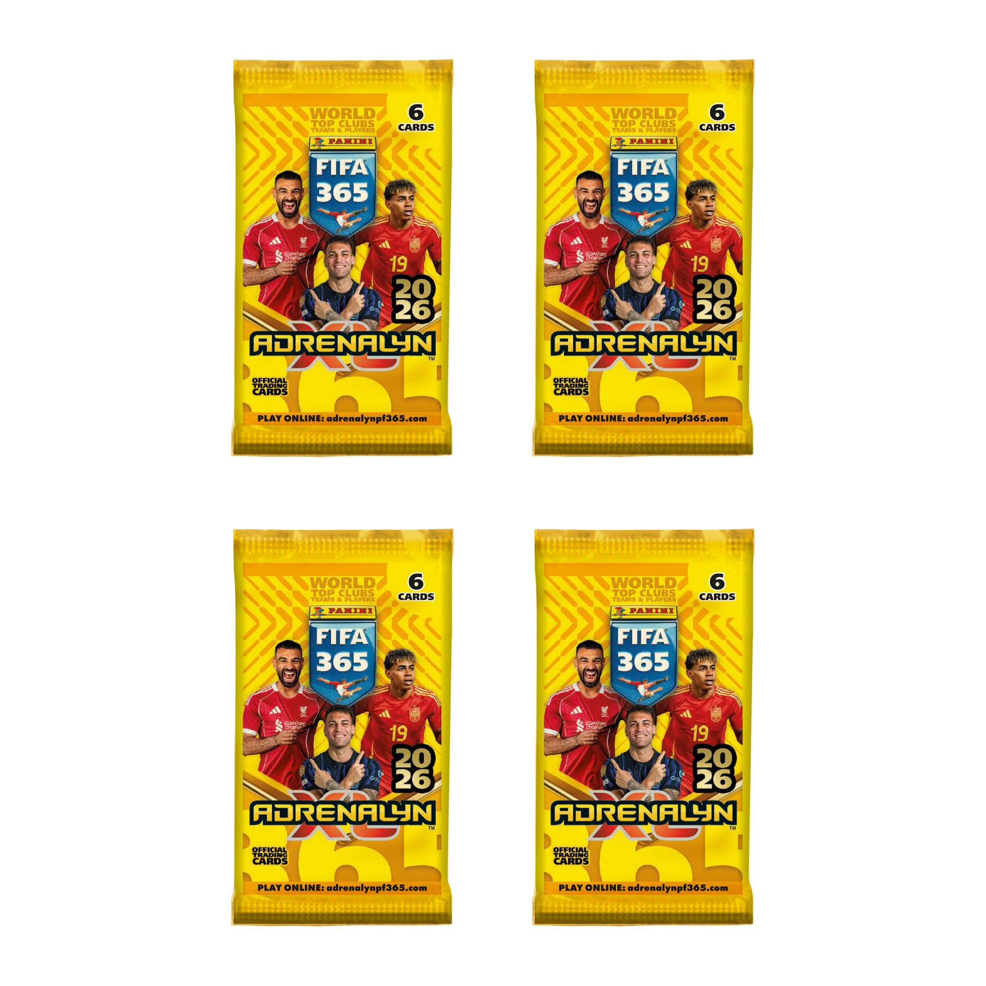 Panini FIFA 365 Adrenalyn XL Trading Cards Multipack