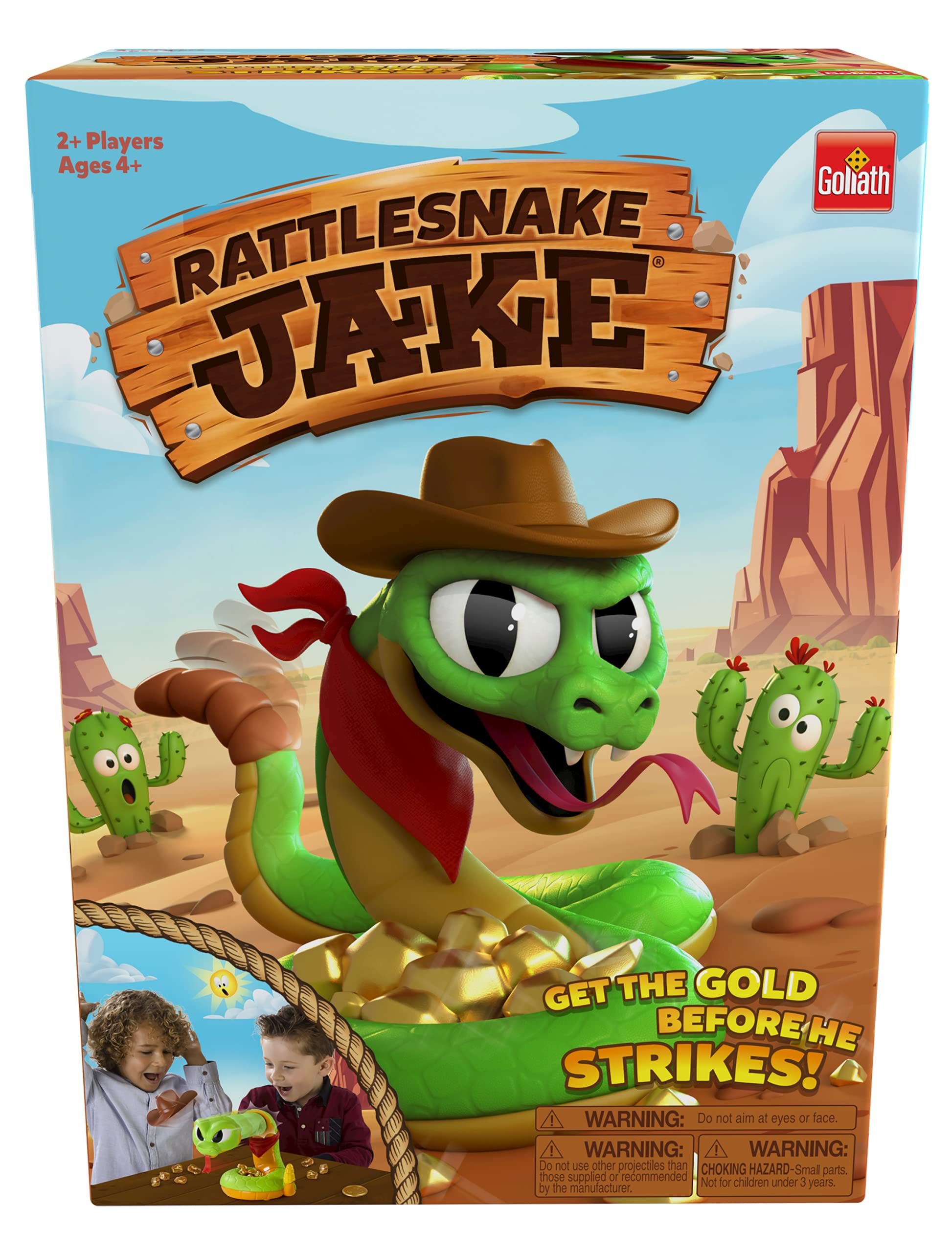 Goliath Rattlesnake Jake: Get the Gold Before He Strikes! | Kids Action Board Game