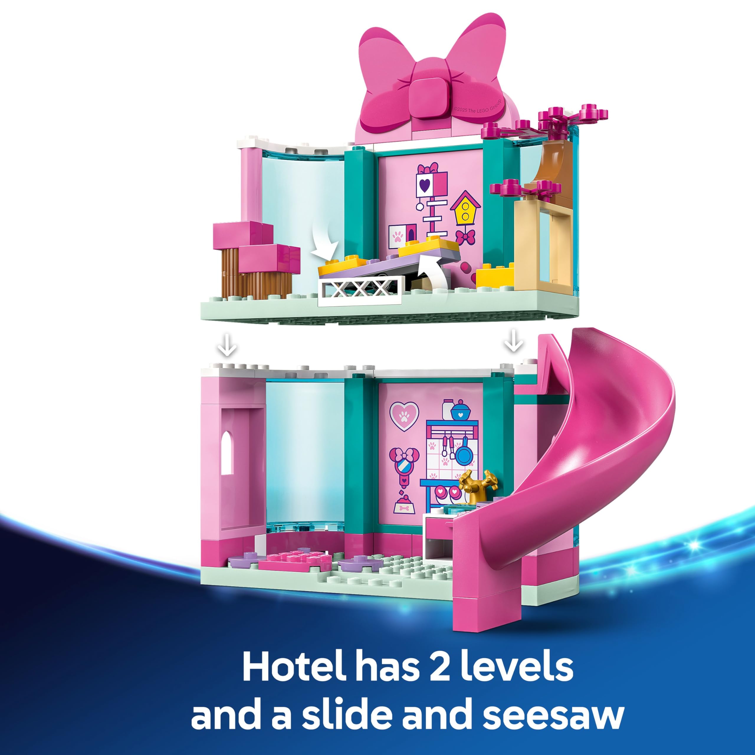 LEGO Disney Minnie’s Pet Hotel Building Set 43274 | Ages 4+ | Includes Minnie Mouse & Daisy Duck 4