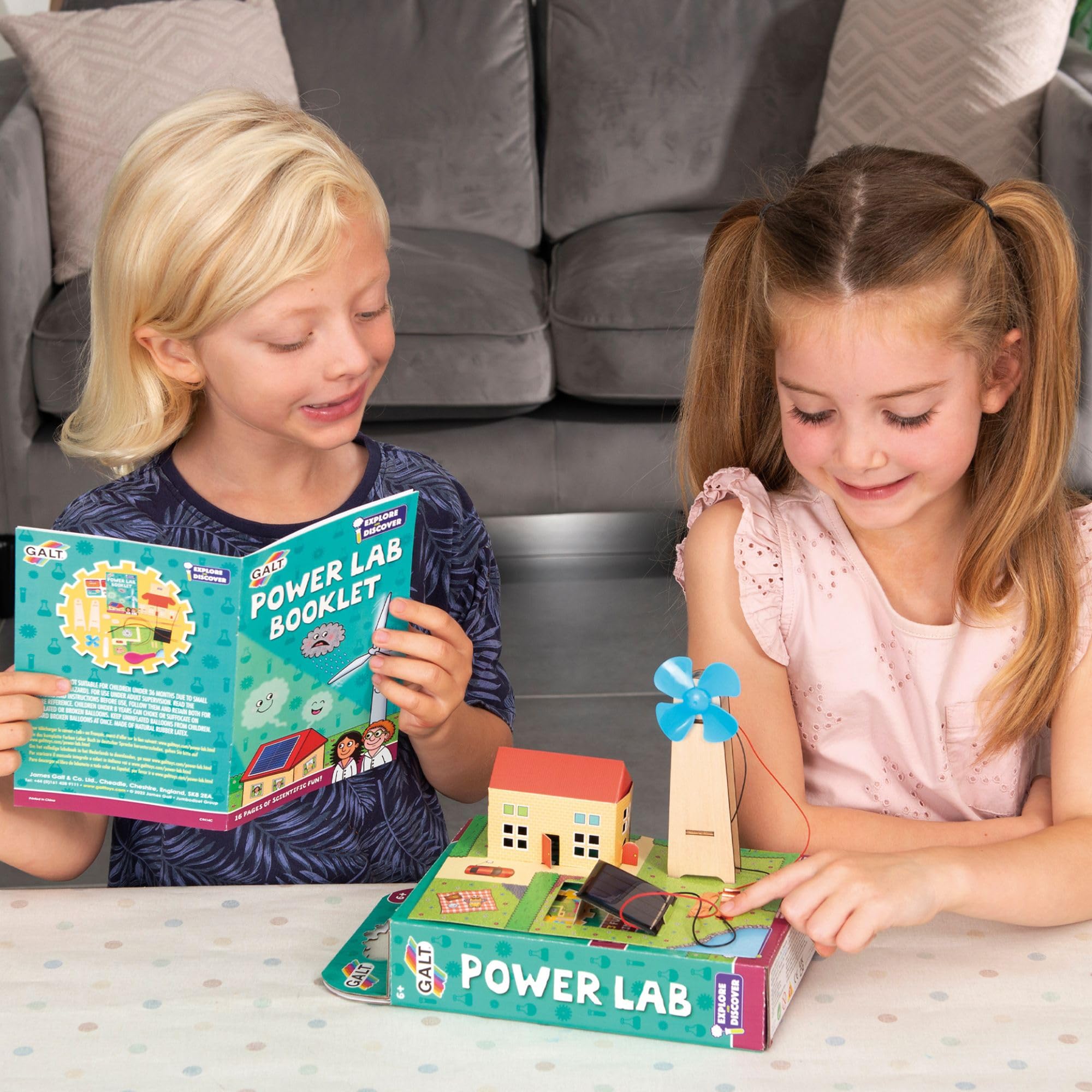 Galt Power Lab Science Kit for Kids Ages 6+ | STEM Learning | 3 Experiments 3