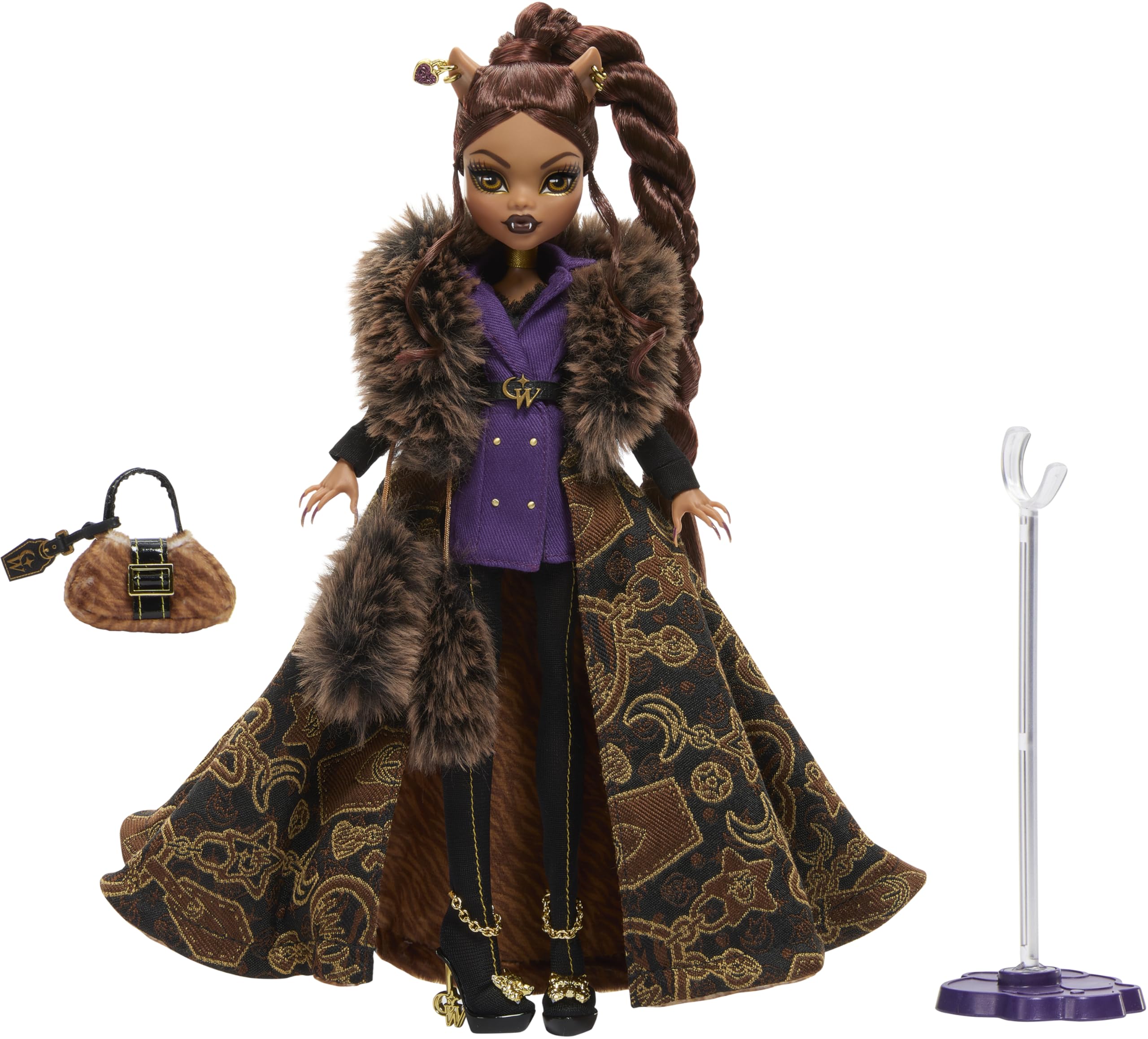 Monster High Clawdeen Wolf House of Wolf Collectible Doll - Faux Fur & Runway Fashion