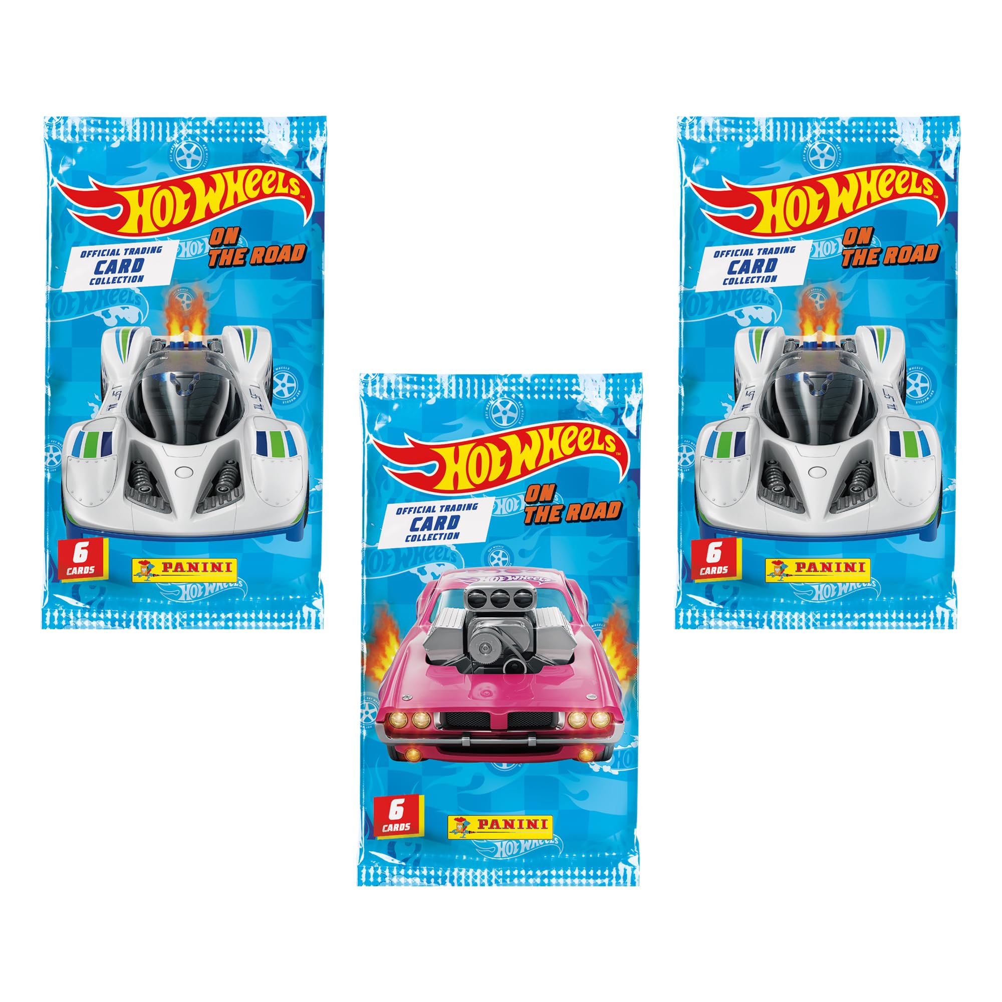 Panini Hot Wheels On The Road Trading Card Collection - Starter Pack 3