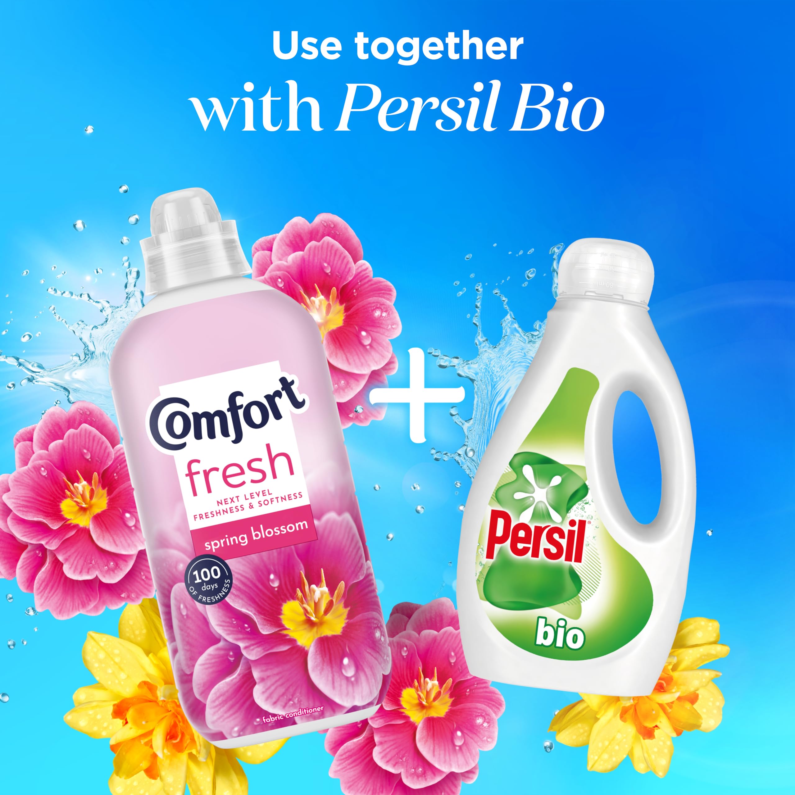 Comfort - Fresh Spring Blossom Fabric Conditioner with Motion-Activa Technology 3