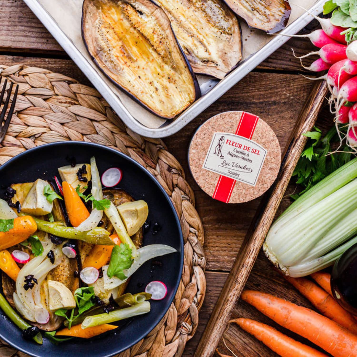 Le Saunier De Camargue Fleur de Sel Lemon and Thyme Sea Salt Flakes - 125g 5