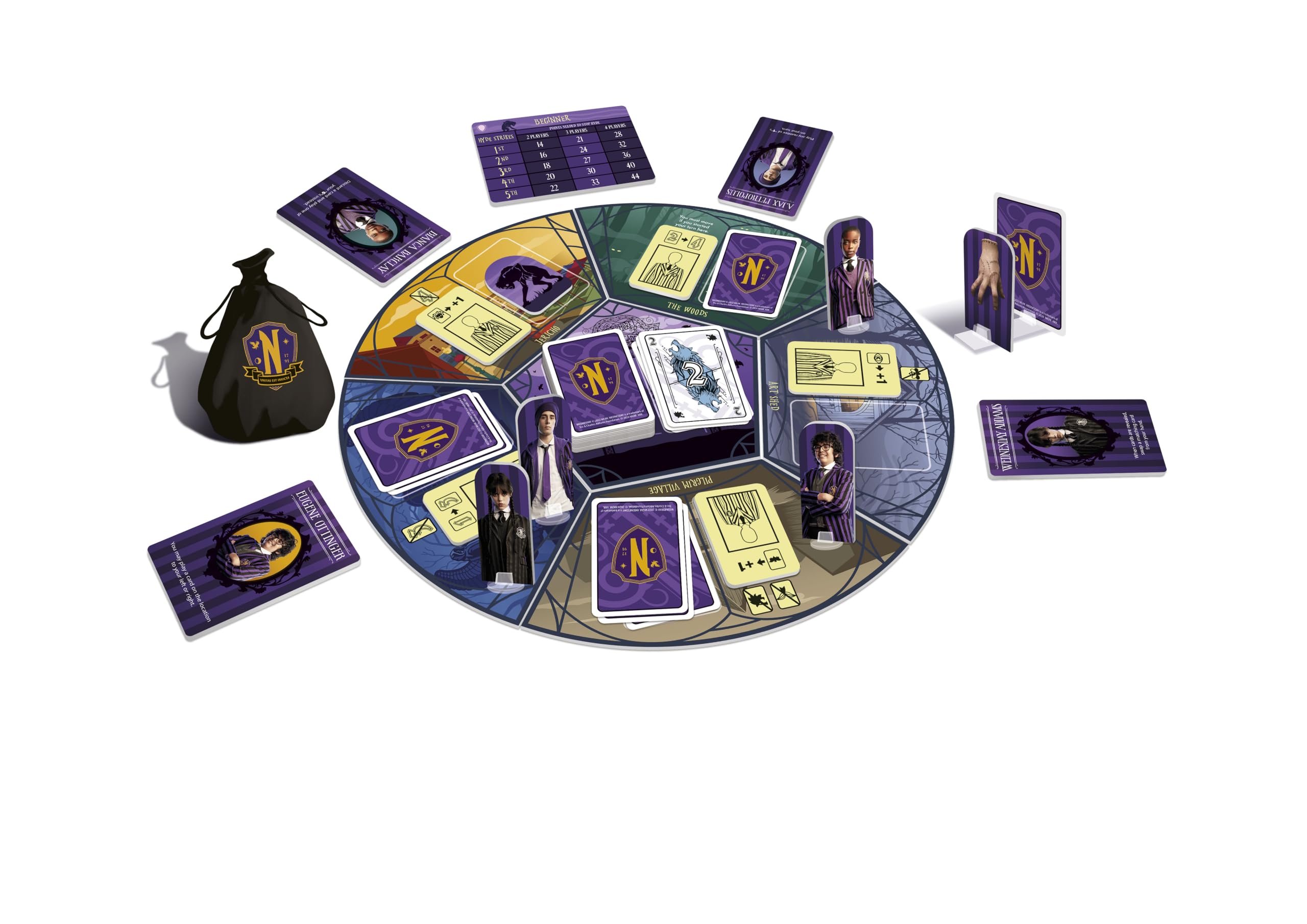 Mixlore Wednesday - The Hyde's Attack | Cooperative Board Game | Ages 10+ | 4 Players