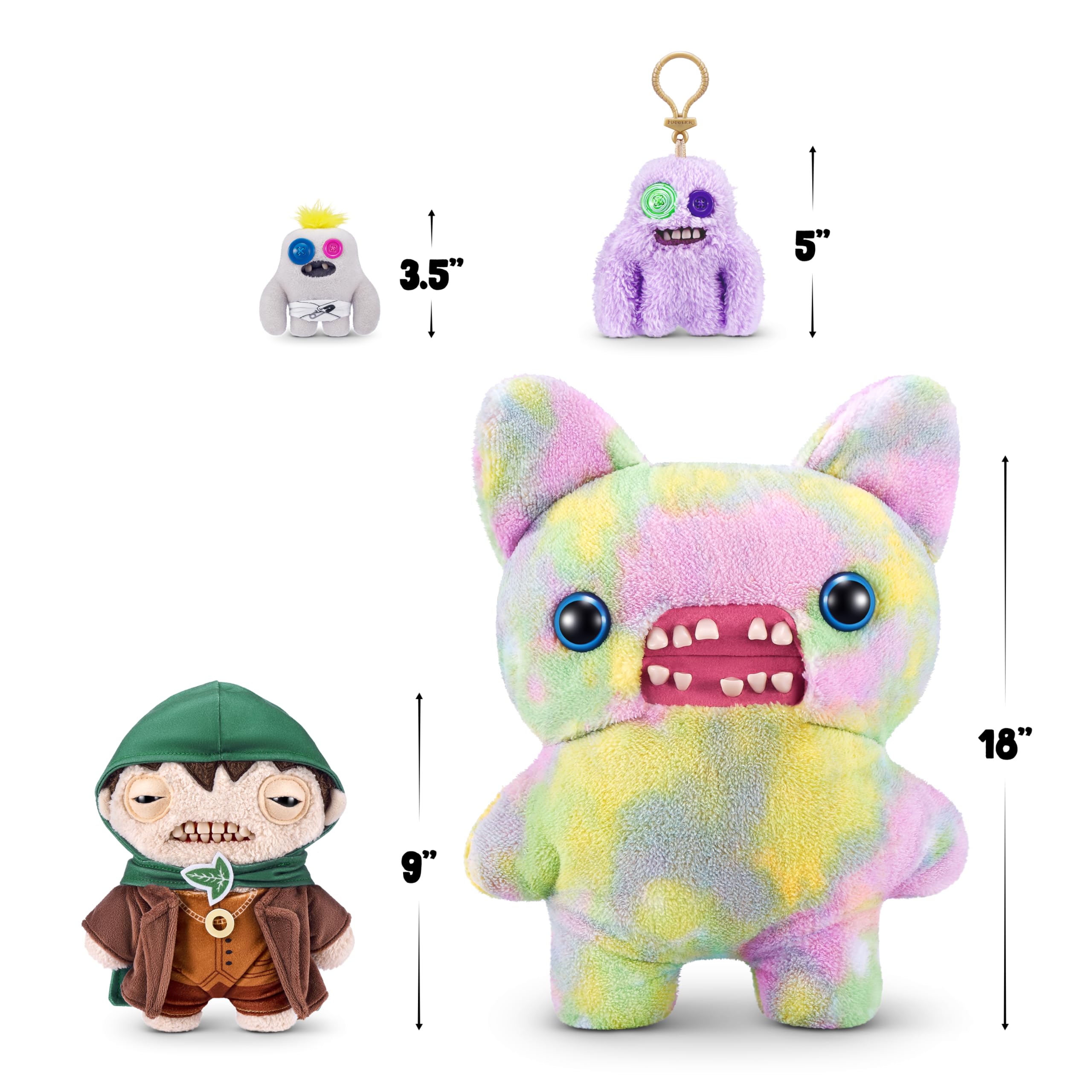 Fuggler Lord of the Rings Frodo Plush Monster - 9" Funny Ugly Collectible Toy, Age 4+ 5