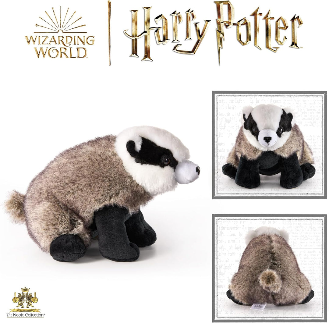 The Noble Collection Harry Potter - Hufflepuff Badger Mascot Plush (NN7436)