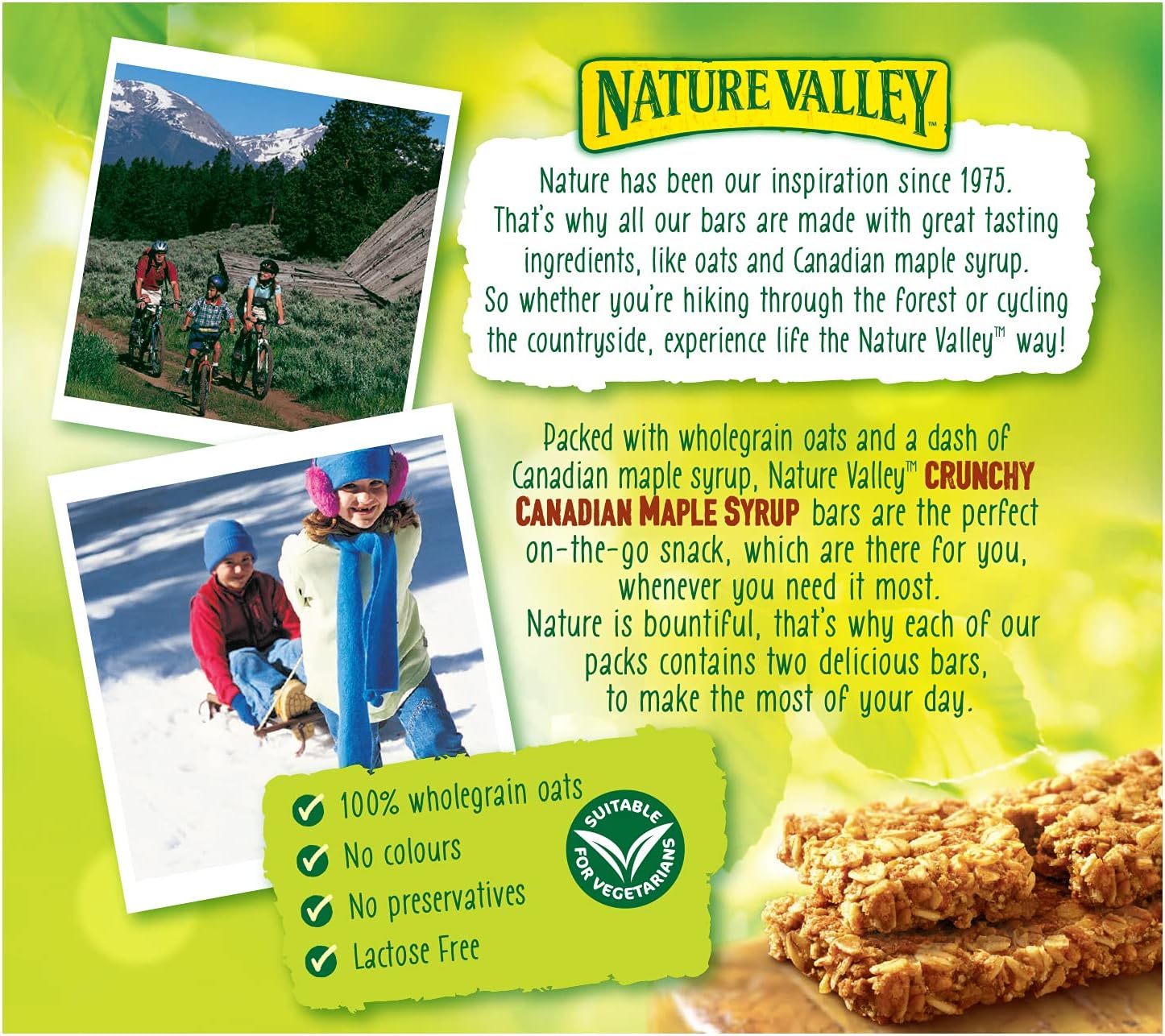 Nature Valley Crunchy Canadian Maple Syrup Cereal Bars 5x42g 9