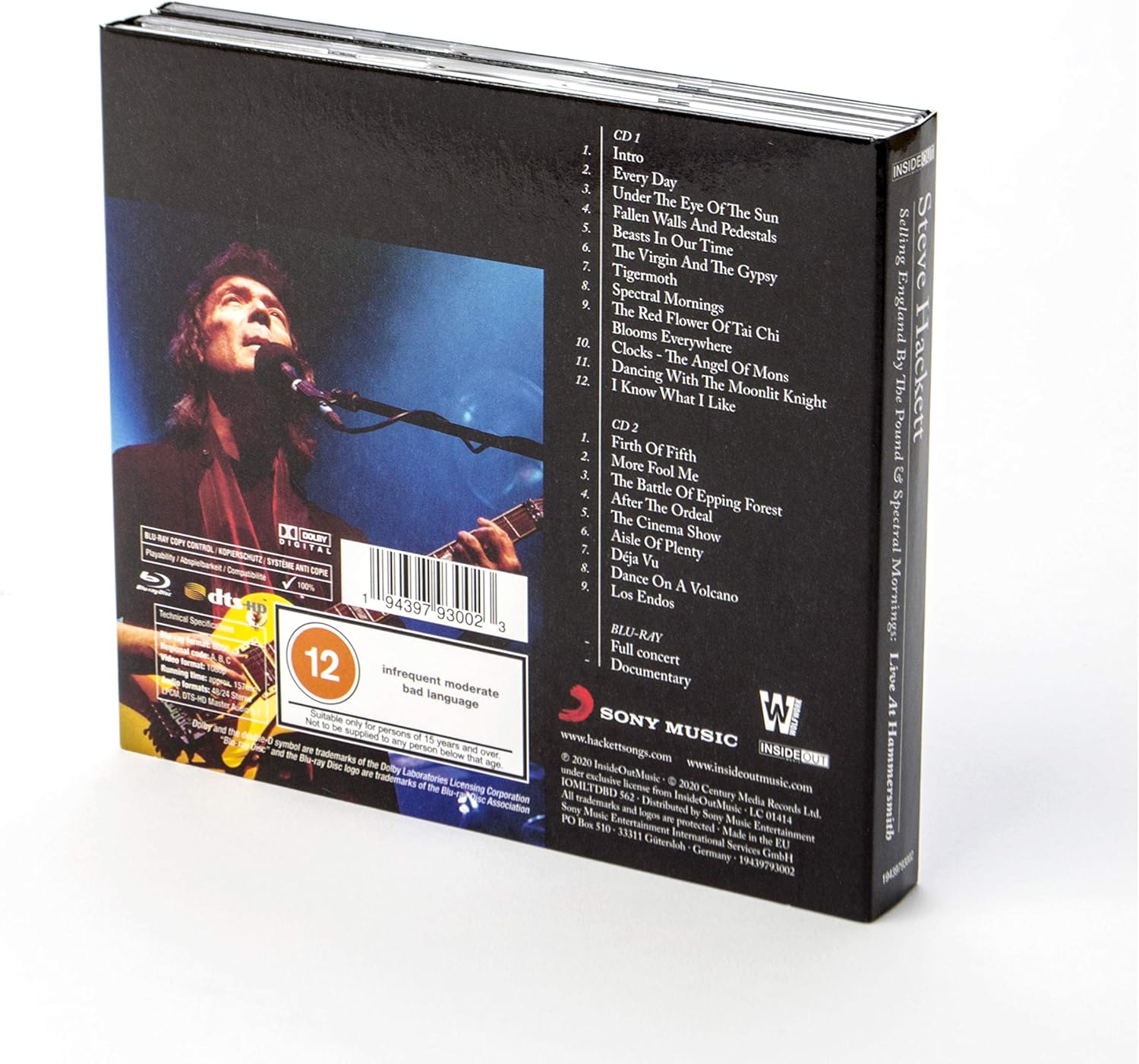 Selling England By The Pound & Spectral Mornings: Live At Hammersmith (2019) - 2CD+Blu-ray+DVD Artbook [Blu-Ray] 3