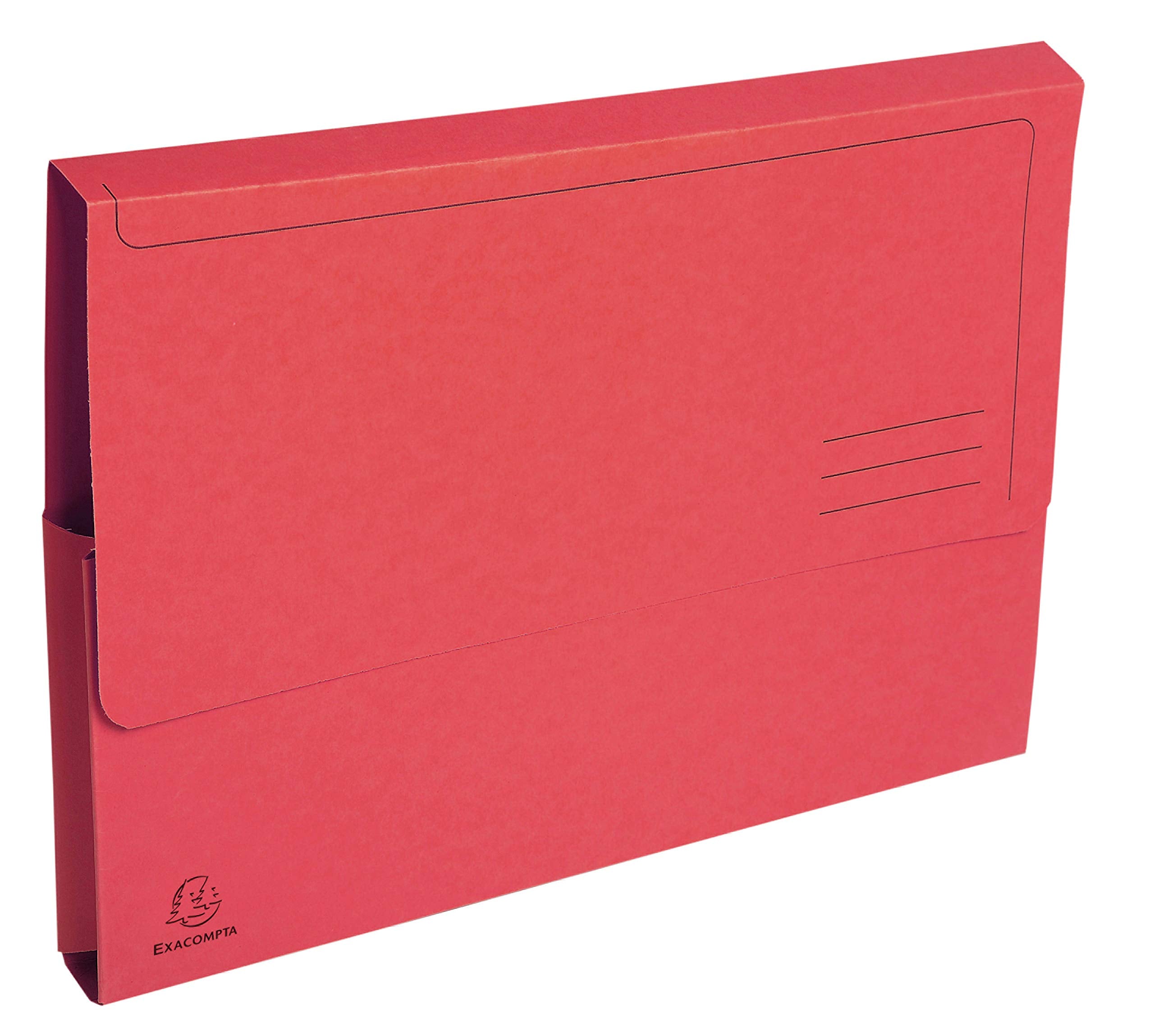 Exacompta Forever Document Wallets (Pack of 5) - A4 Size, 290gsm Premium Pressboard, Assorted Colours 5