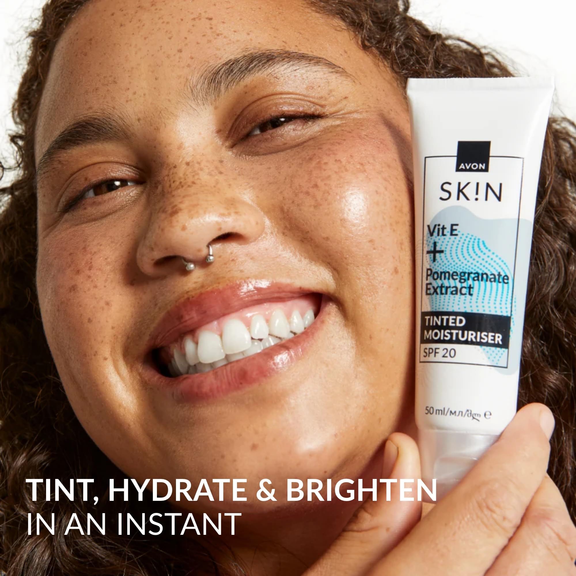Avon Nutra Effects Radiance Tinted Moisturiser Day Cream Duo - SPF 20, Hydrating, Radiant Skin, 2 x 50ml 4