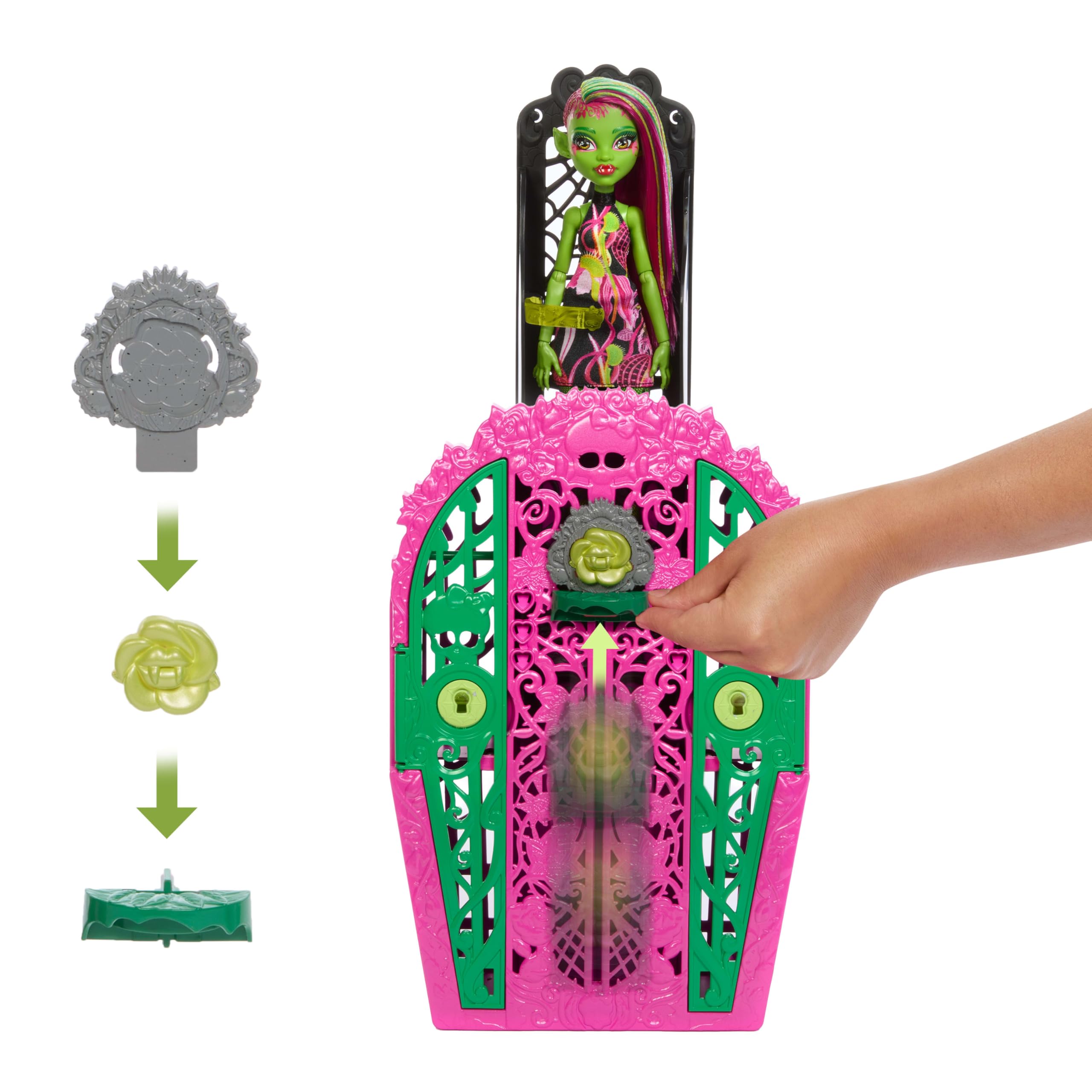 Monster High Skulltimate Secrets Doll and Accessories Set - Garden Mysteries Playset