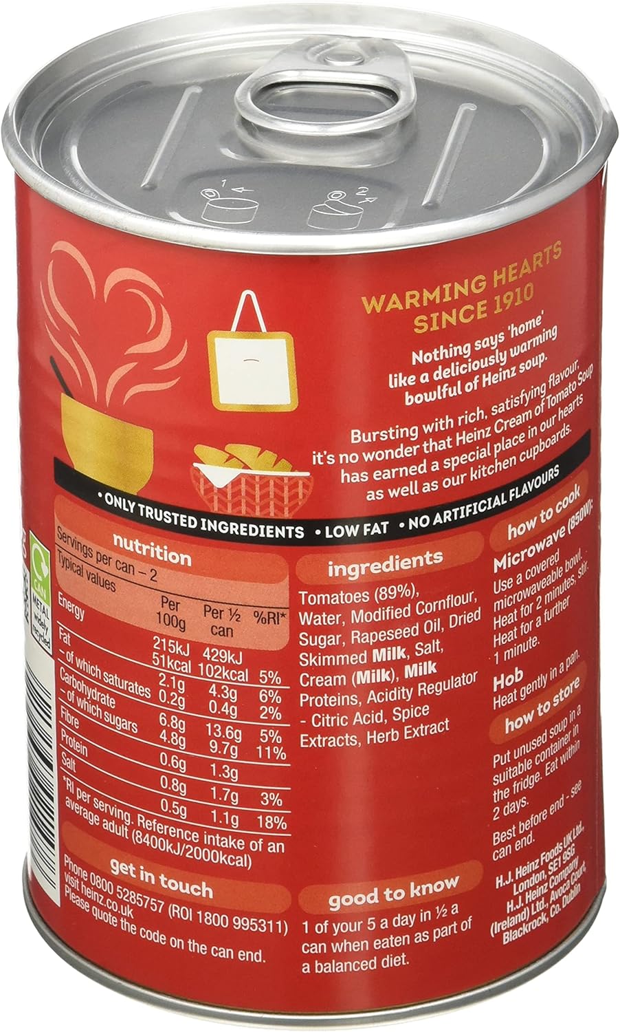 Sterling 201HT Heinz Tomato Soup SafeCan - Diversion Safe for Home Security 9