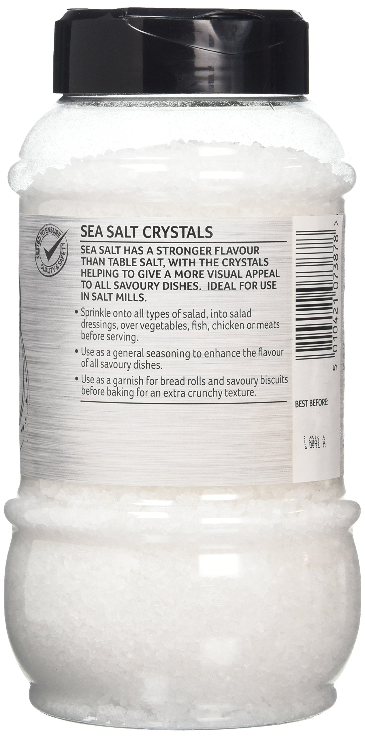 Schwartz Sea Salt Crystals - Coarse Flakes for Grinding & Finishing | 820g