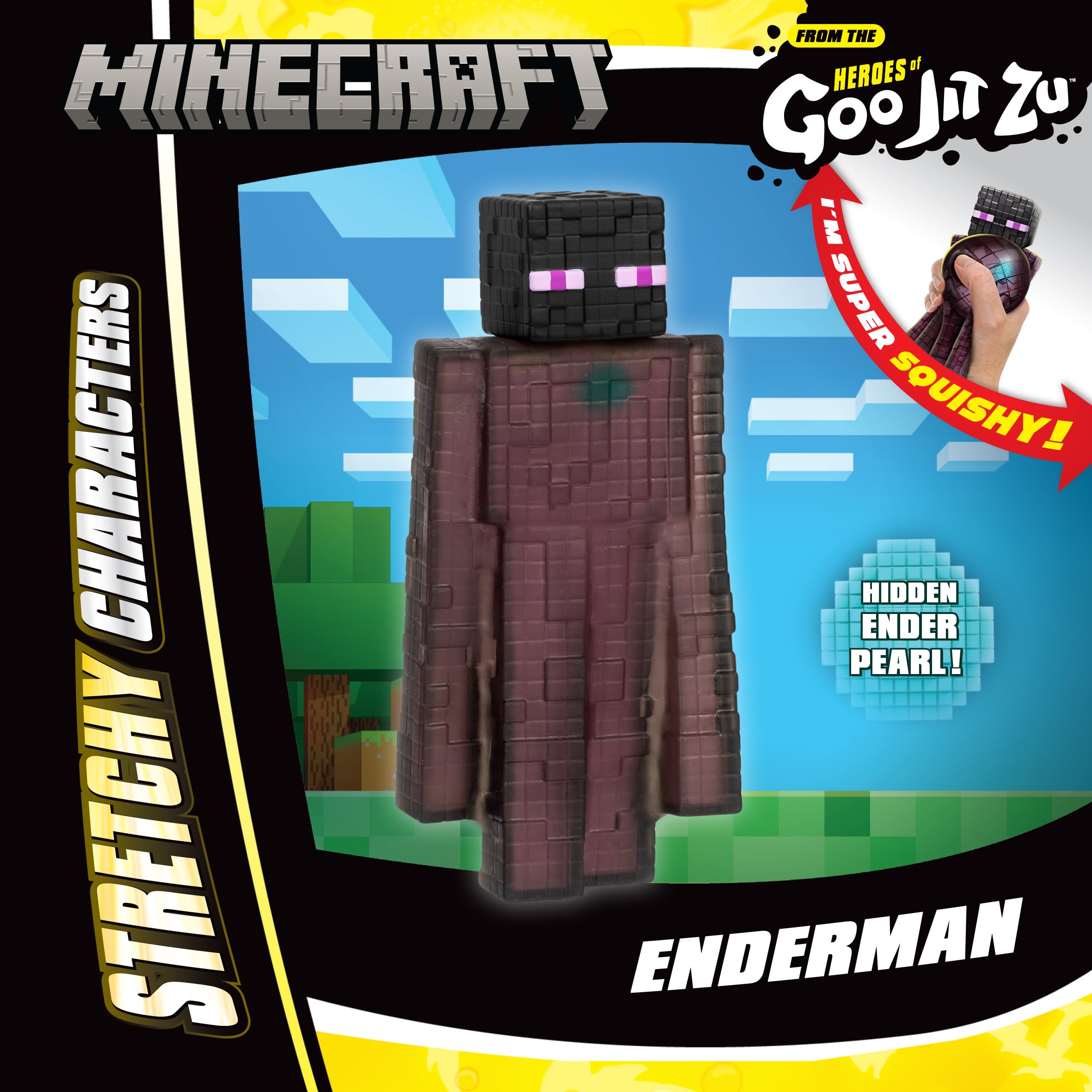 Heroes of Goo Jit Zu Minecraft Enderman Stretchy Figure 5