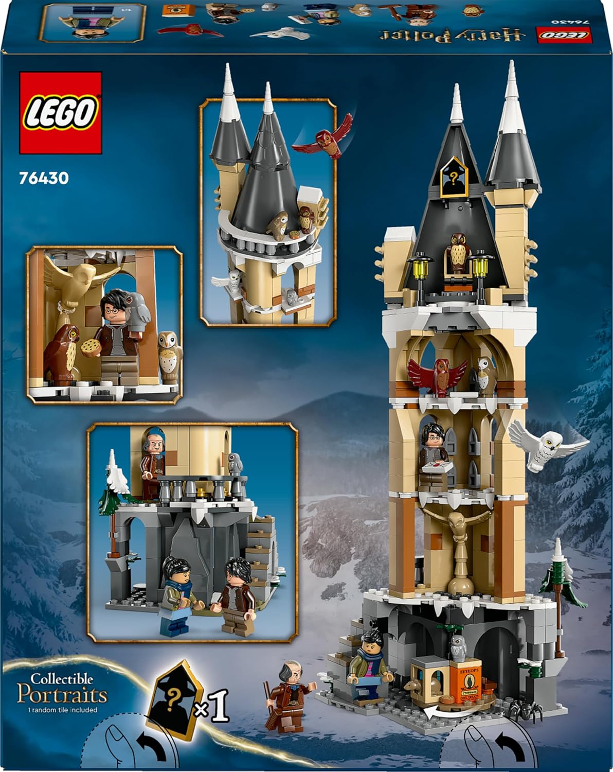 LEGO Harry Potter Hogwarts Castle Owlery 76430 – Bauset für Kinder ab 8 Jahren 11