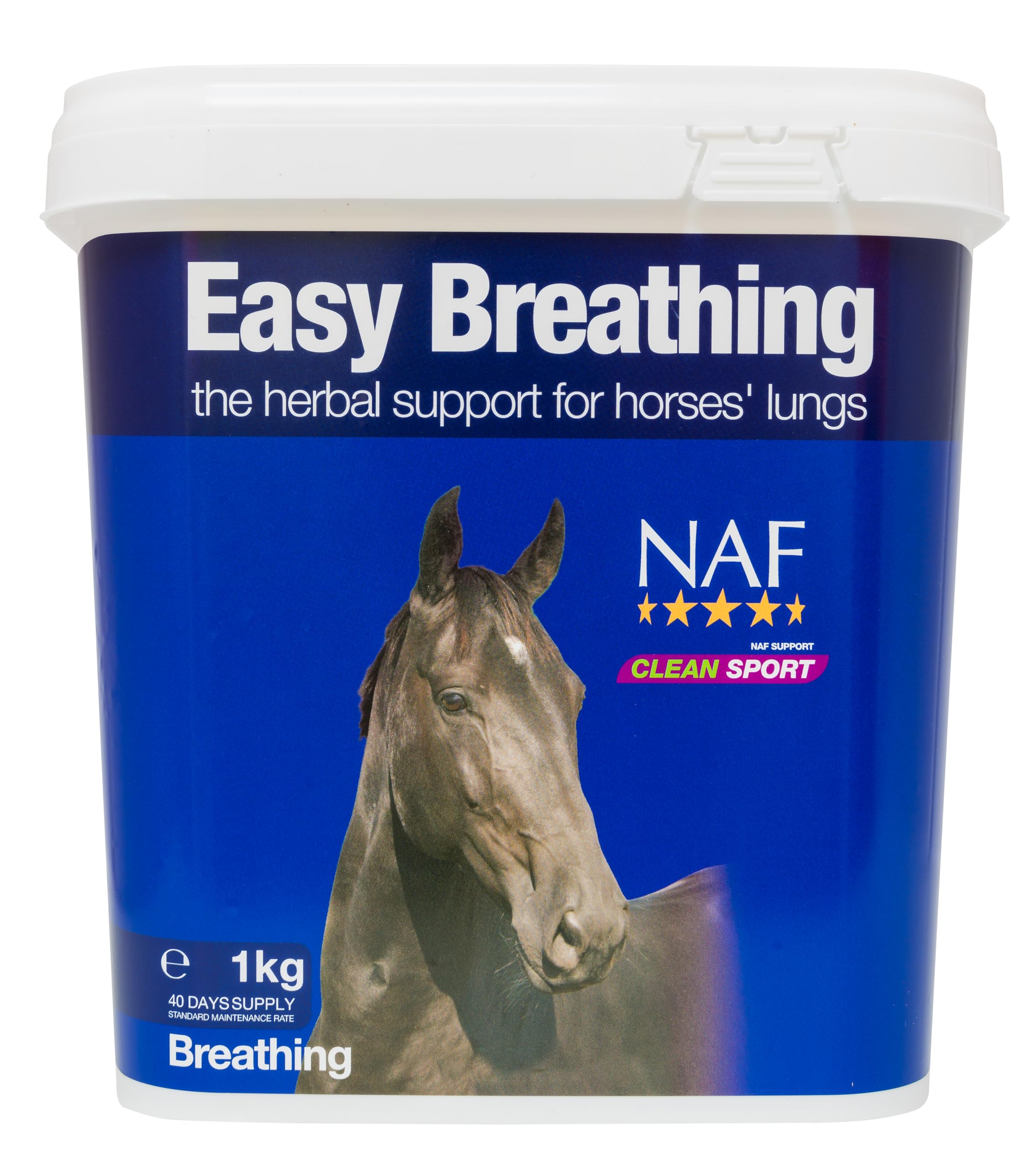NAF Easy Breathing Respiratory Support Liniment Powder for Horses | 1 kg