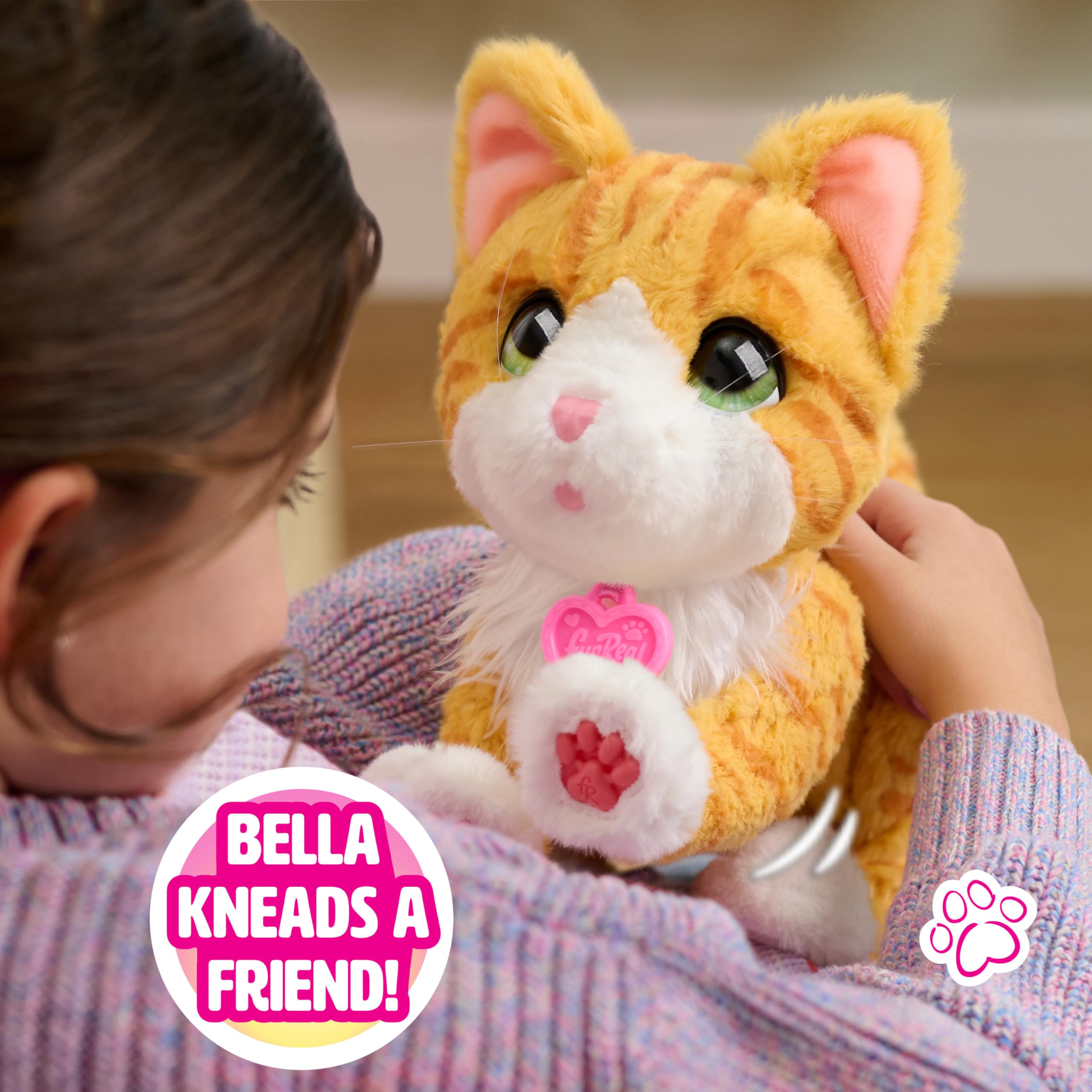 furReal Bella the Biscuit-Making Kitty - Interactive Plush Cat Toy for Kids 4+ 4