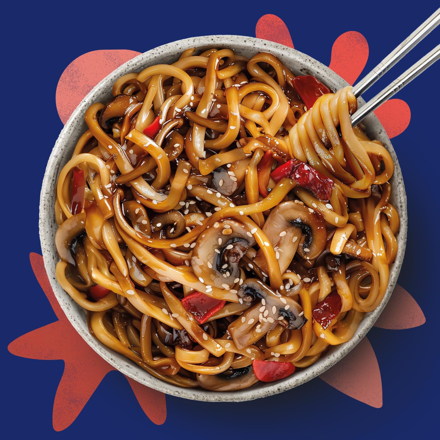 Ben's Original - Street Food Japanische Nudeln nach Teriyaki-Art Fertiggericht (6x 250g) 5