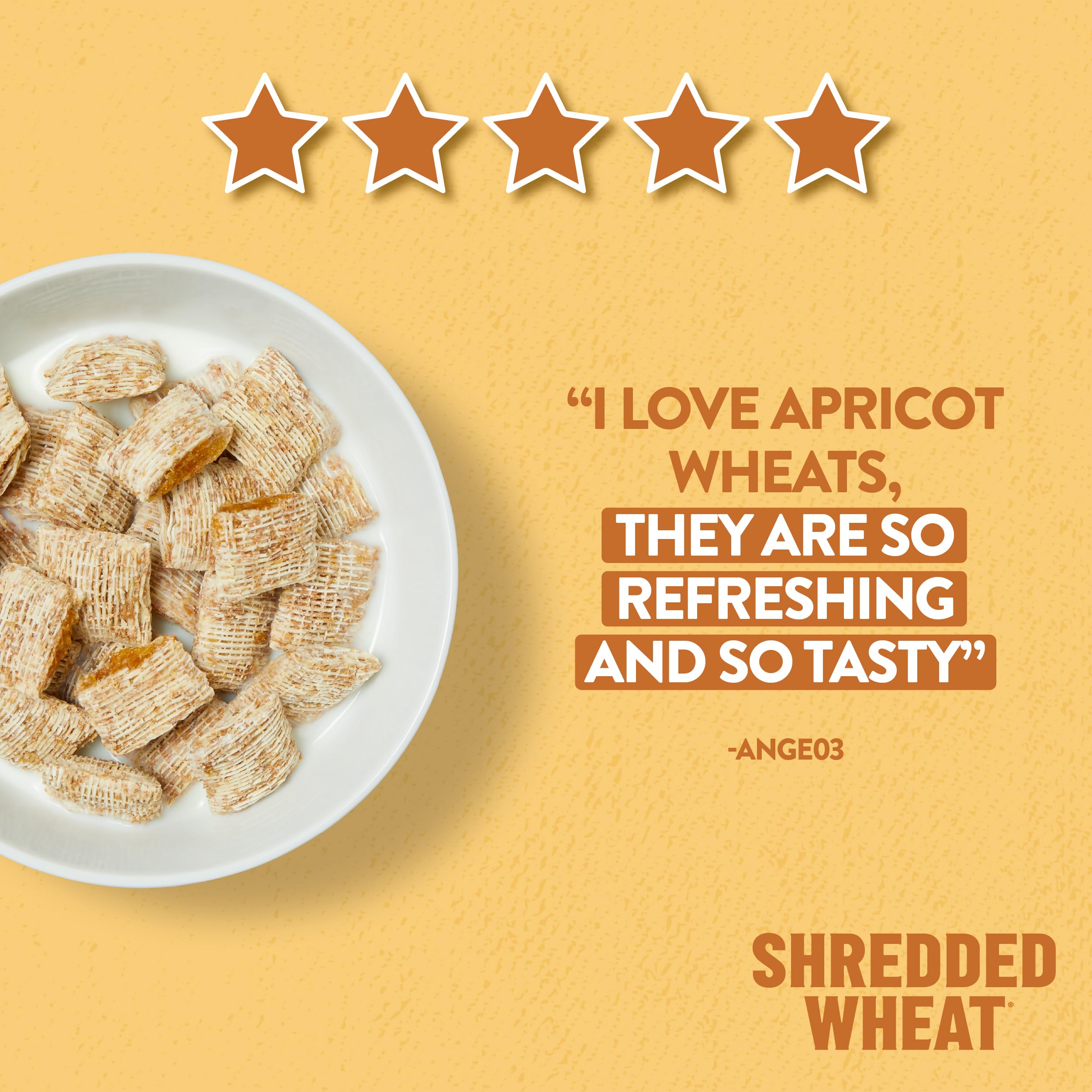 Nestlé Shredded Wheat Apricot Wheats 450g 3