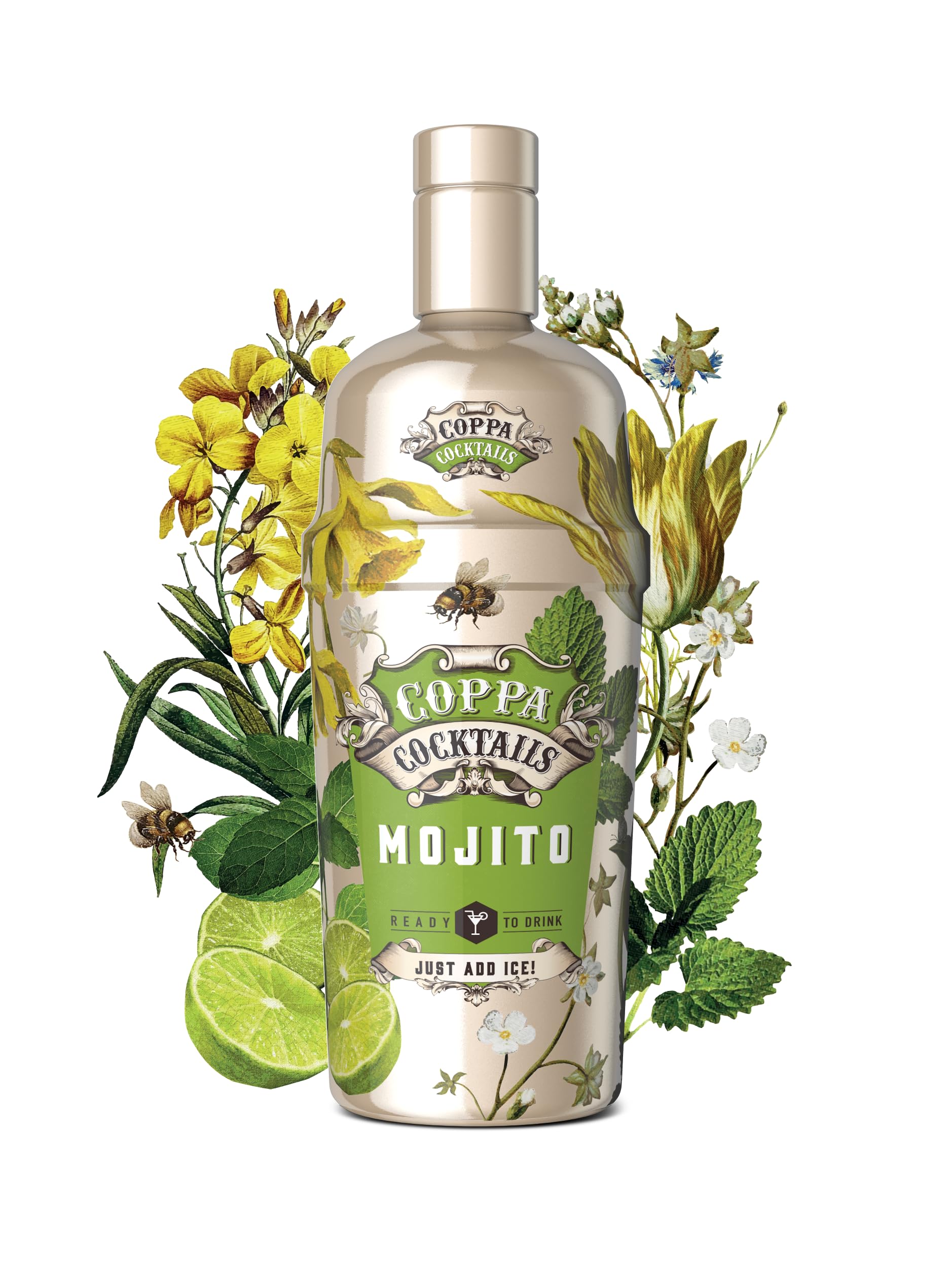 Coppa Cocktails Mojito Ready-to-Drink Cocktail | 10% ABV | 70cl Bottle 1