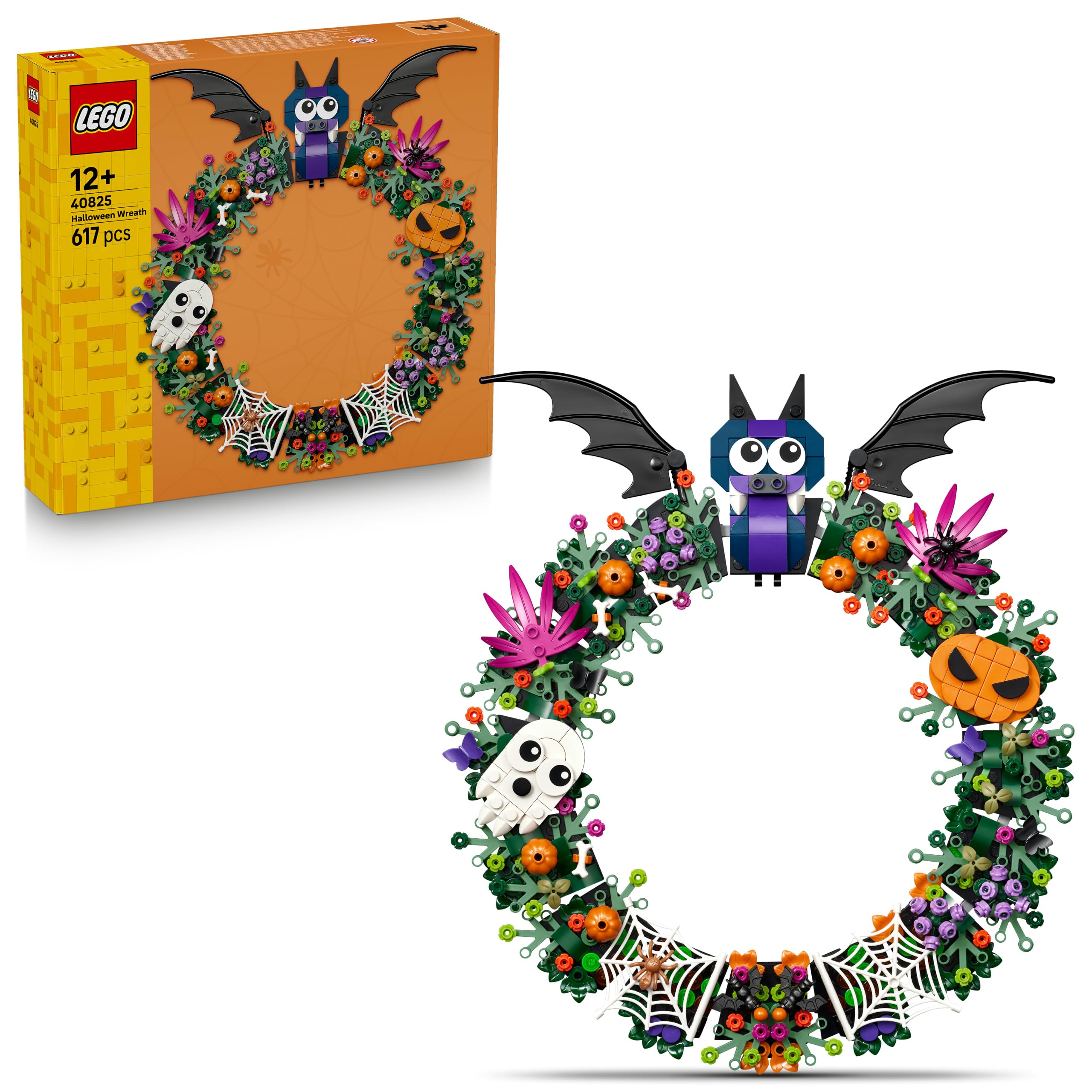 LEGO Halloween Wreath Building Set - Multicolor, 12+ Years