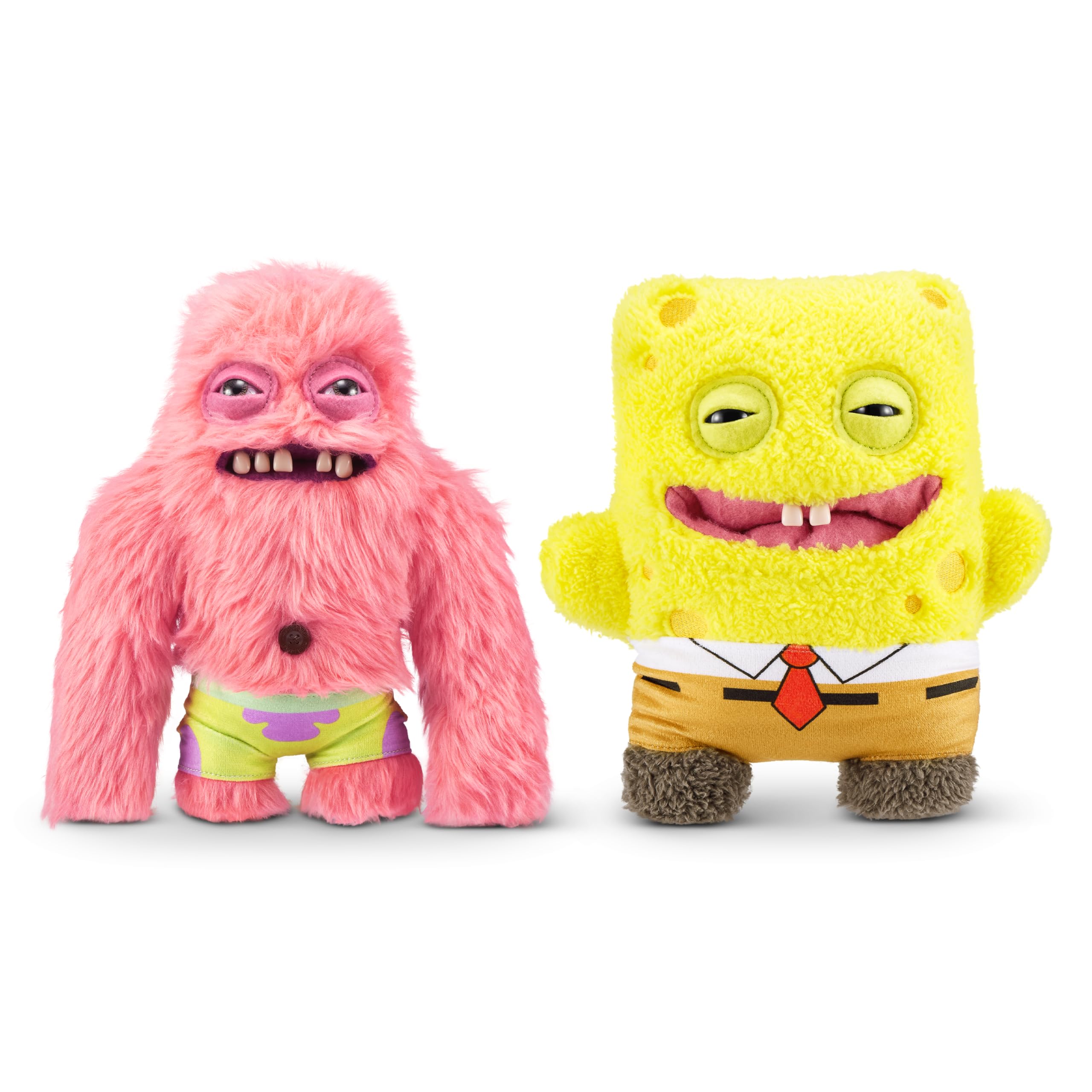 Fuggler x SpongeBob SquarePants 9-inch Plush Toy - Soft Funny Ugly Monster Plushie for Kids & Adults 3