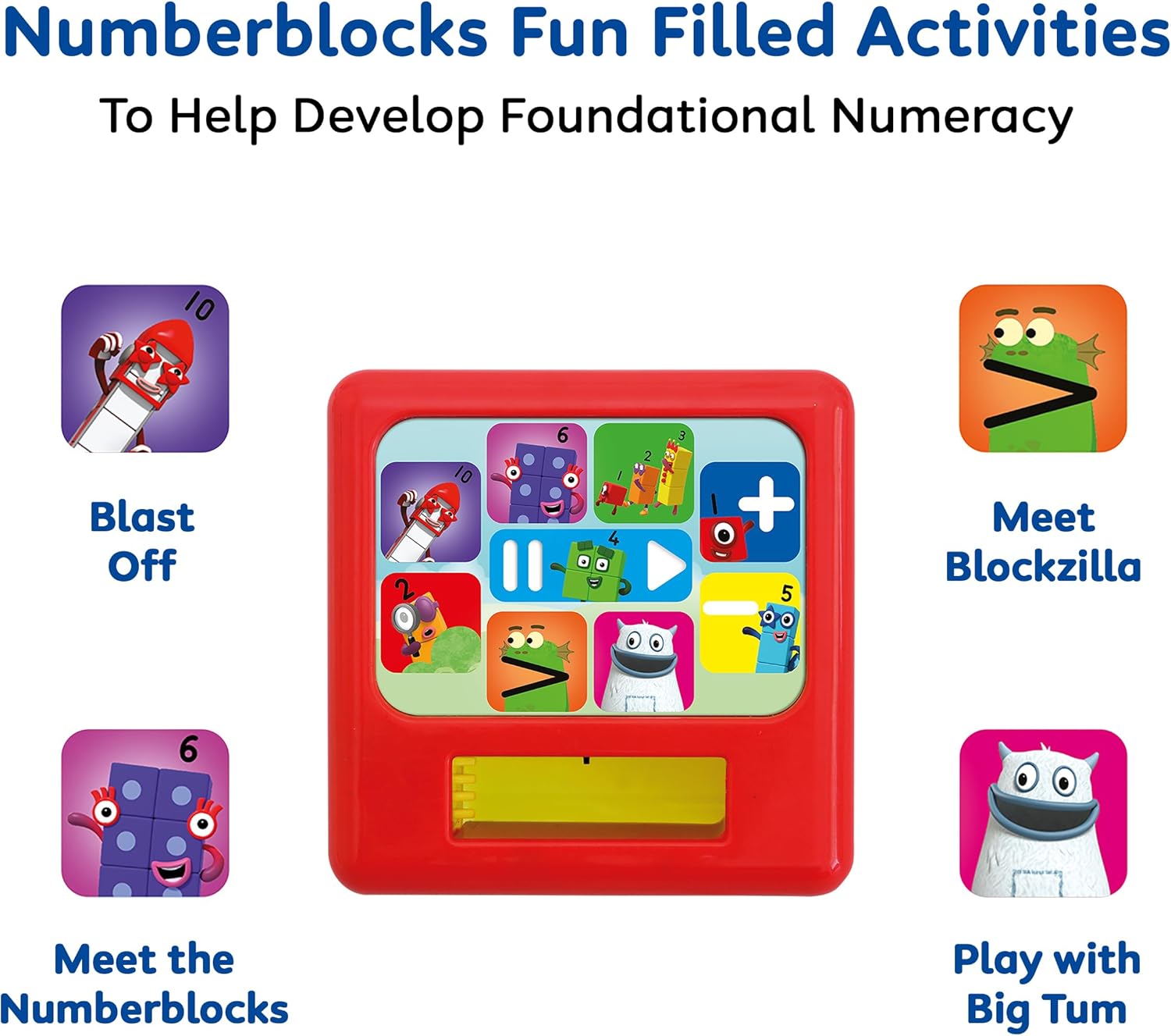Numberblocks AN10 Toy - Learn Counting, Addition & Subtraction for Ages 3+ 6