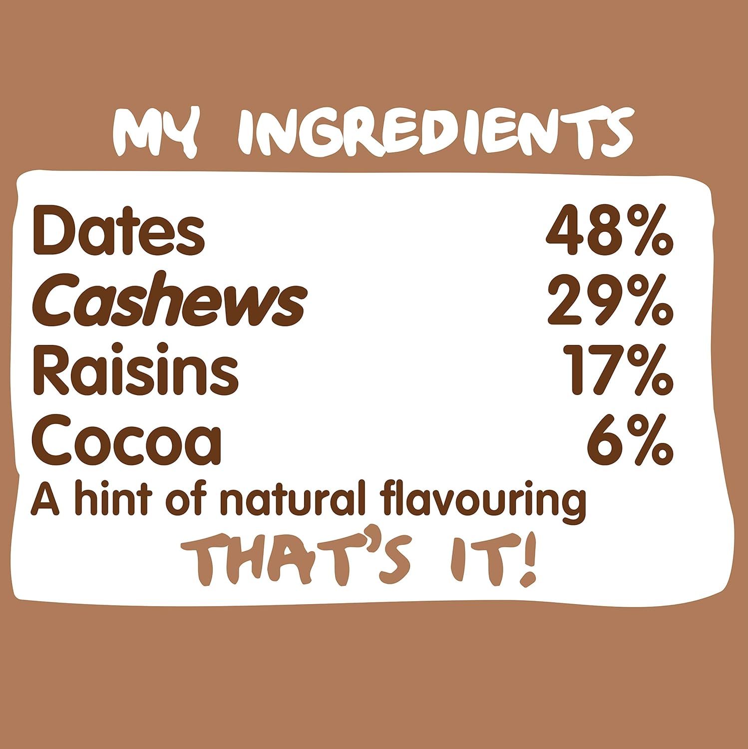 Nakd Cocoa Delight 35g Bar - Case of 48 (12 x 4) - All Natural Vegan Snack 4