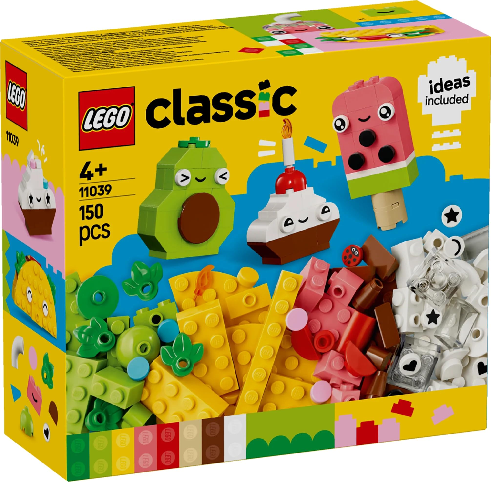 LEGO Classic Creative Food Friends Playset - Building Toy for 4+ Year Olds 9