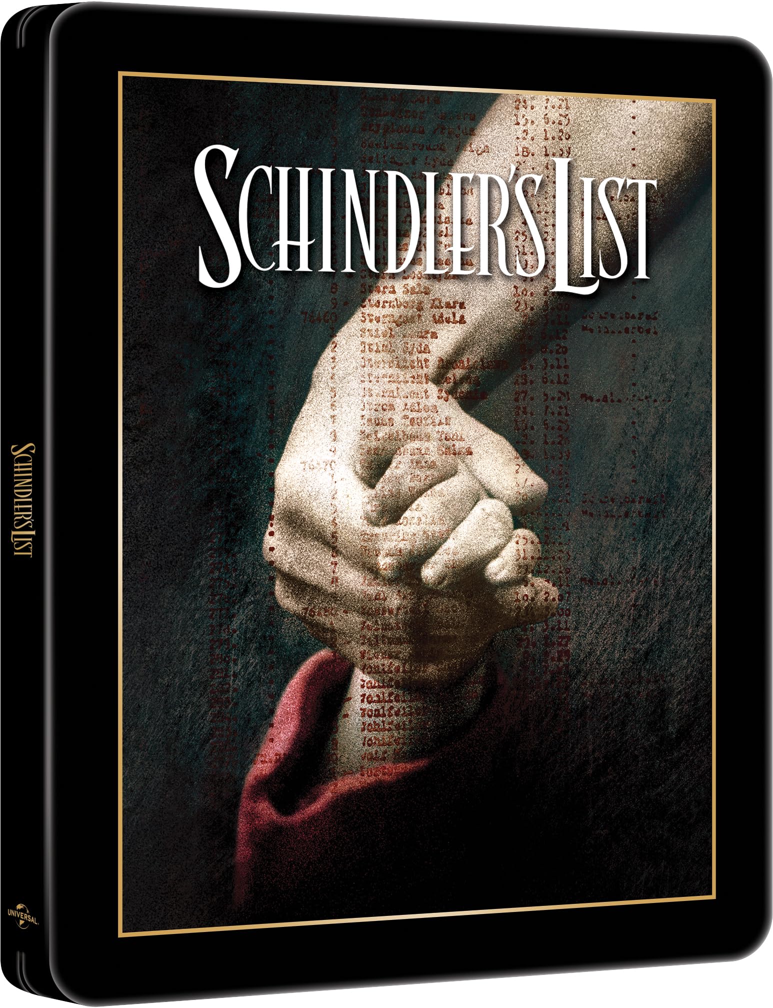 Schindler's List: Theatrical Poster 4K UHD & Blu-Ray Limited Edition Steelb 1