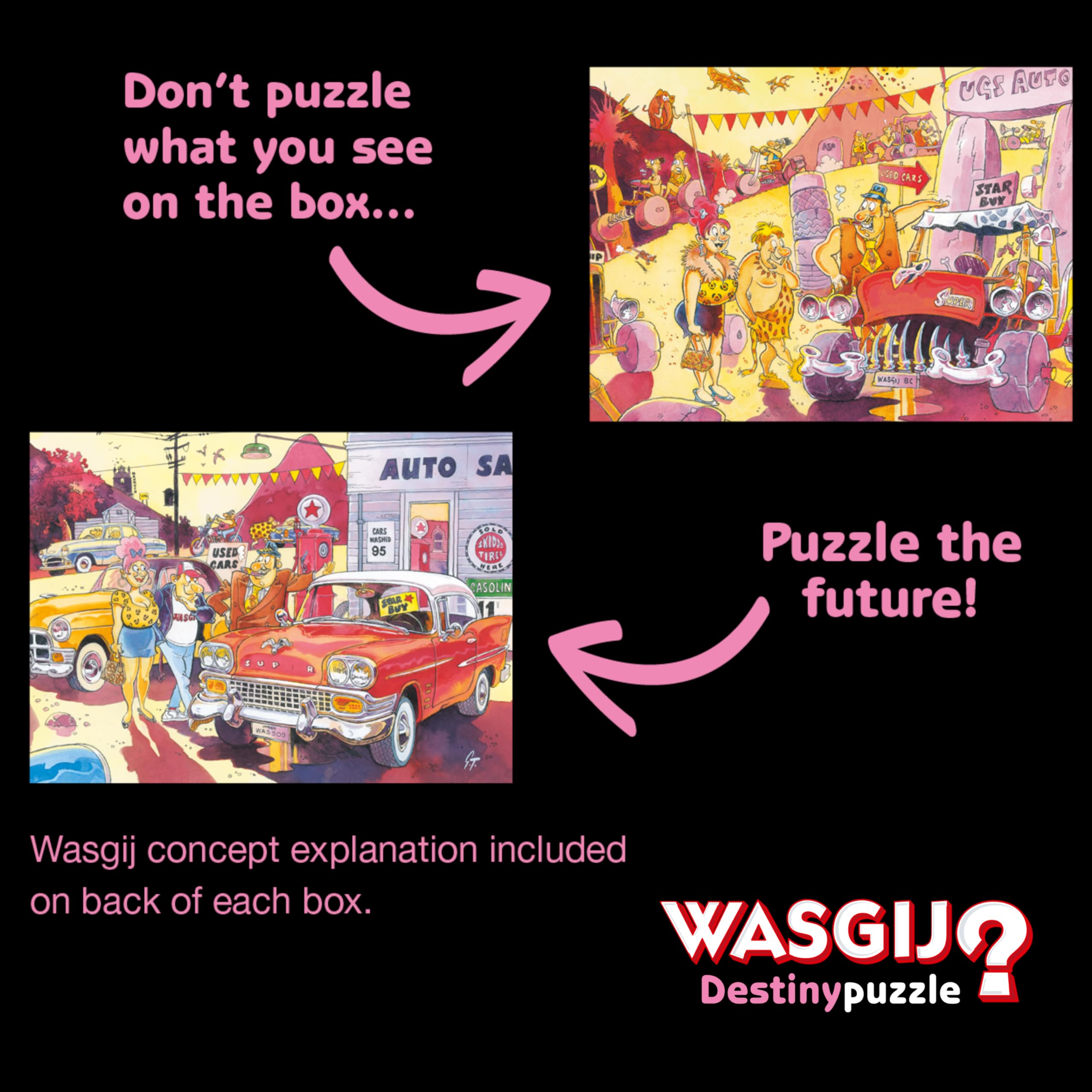 Wasgij Retro Destiny 8 High Season Jigsaw Puzzle - 1000 Pieces | Adult Brainteaser 2