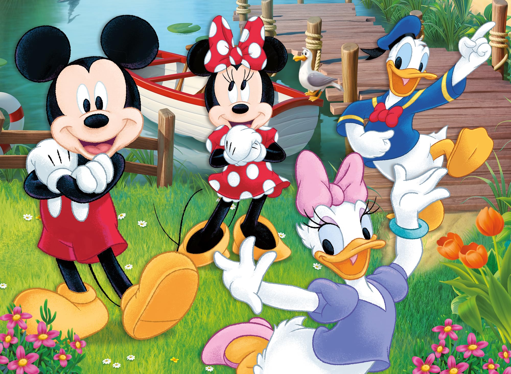 Liscianigiochi DISNEY Mickey MaxiPlus Double-Sided Jigsaw Puzzle - 24 Pieces, 25x35 cm 2