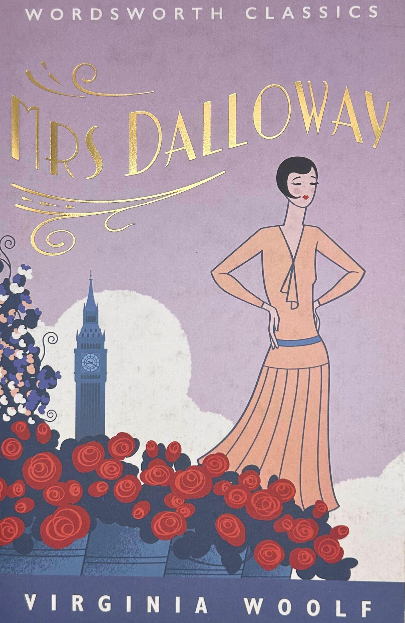 Mrs Dalloway by Virginia Woolf - Wordsworth Classics Paperback | 176 Pages | English Edition