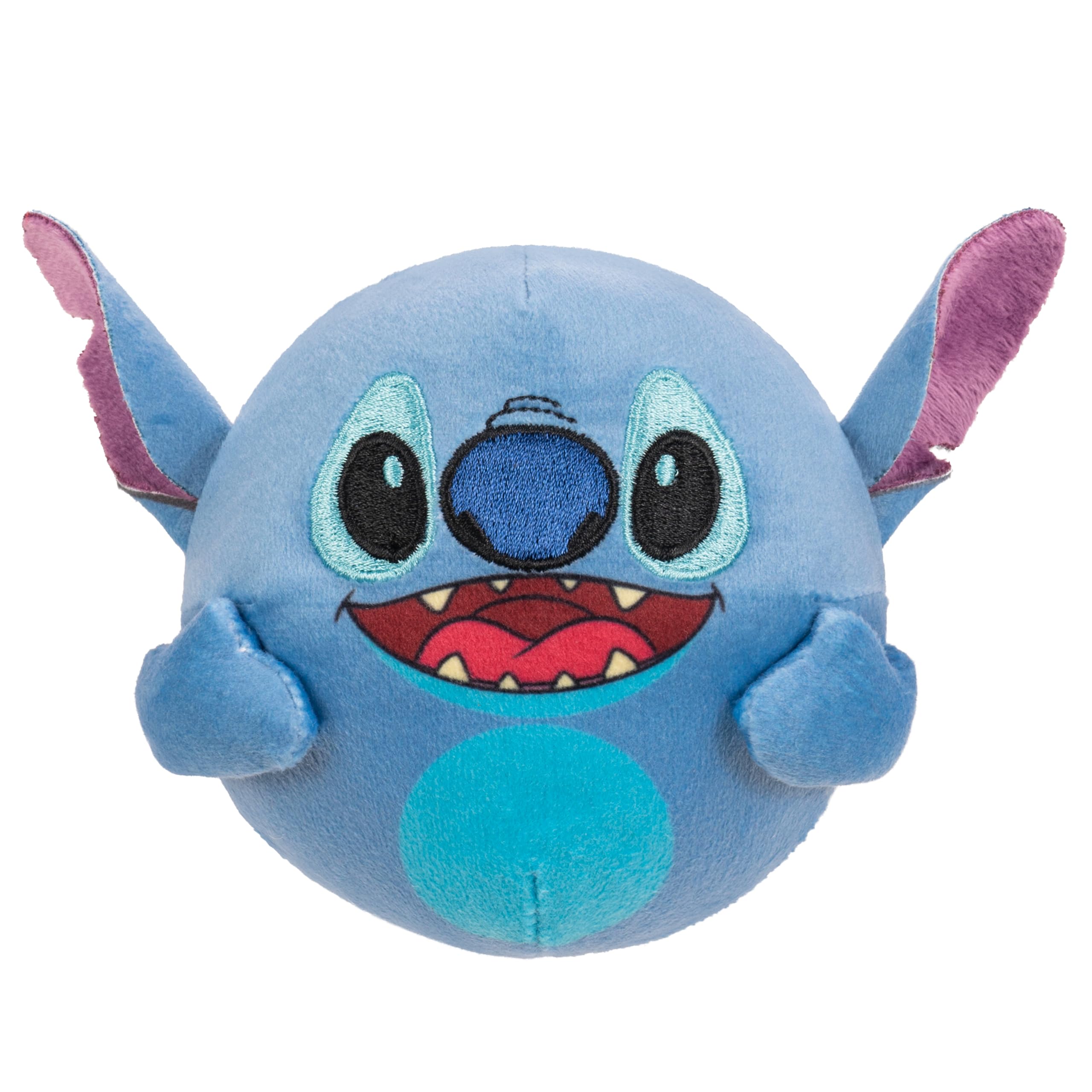 Disney Stitch and Angel Plush Dog Toy 2-Pack - 3.5-Inch Squeaky Toys for All Dog Sizes 3