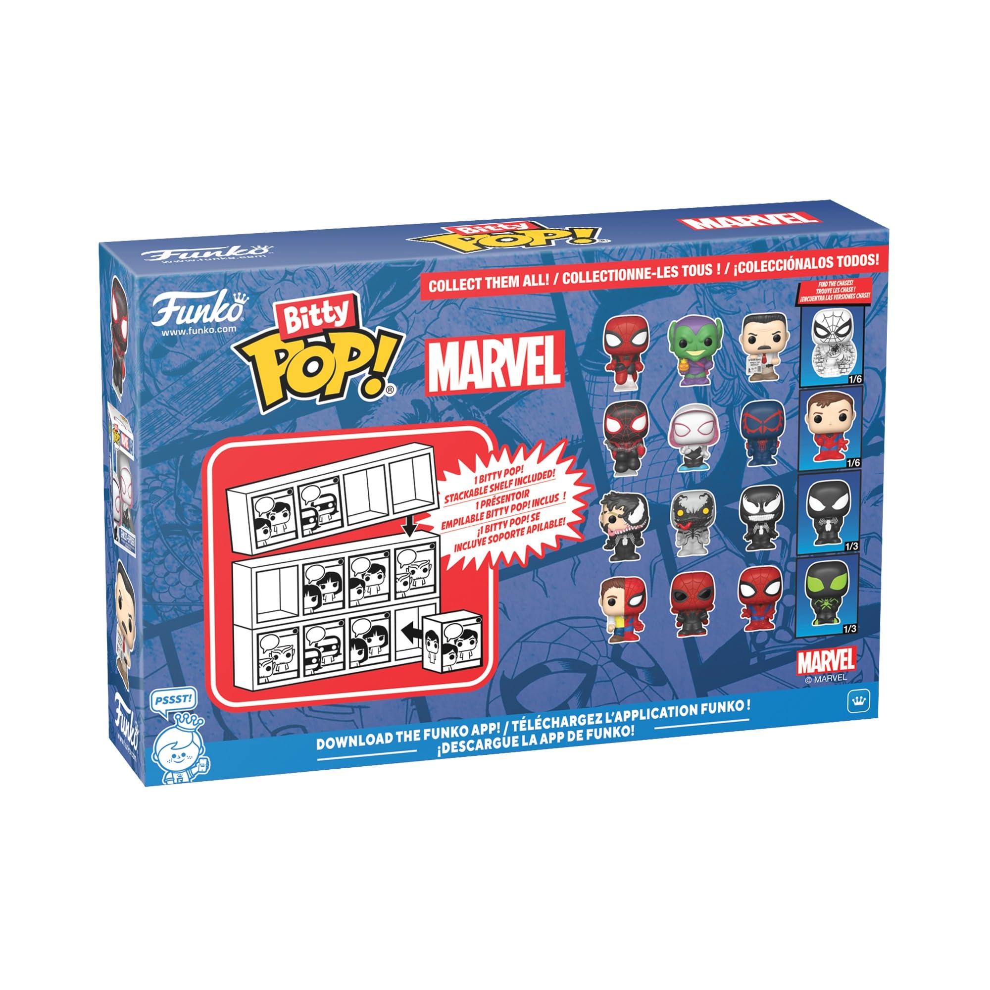 Funko Bitty Pop! Spider-Man - Venom 4pk with Mystery Mini Figure 7